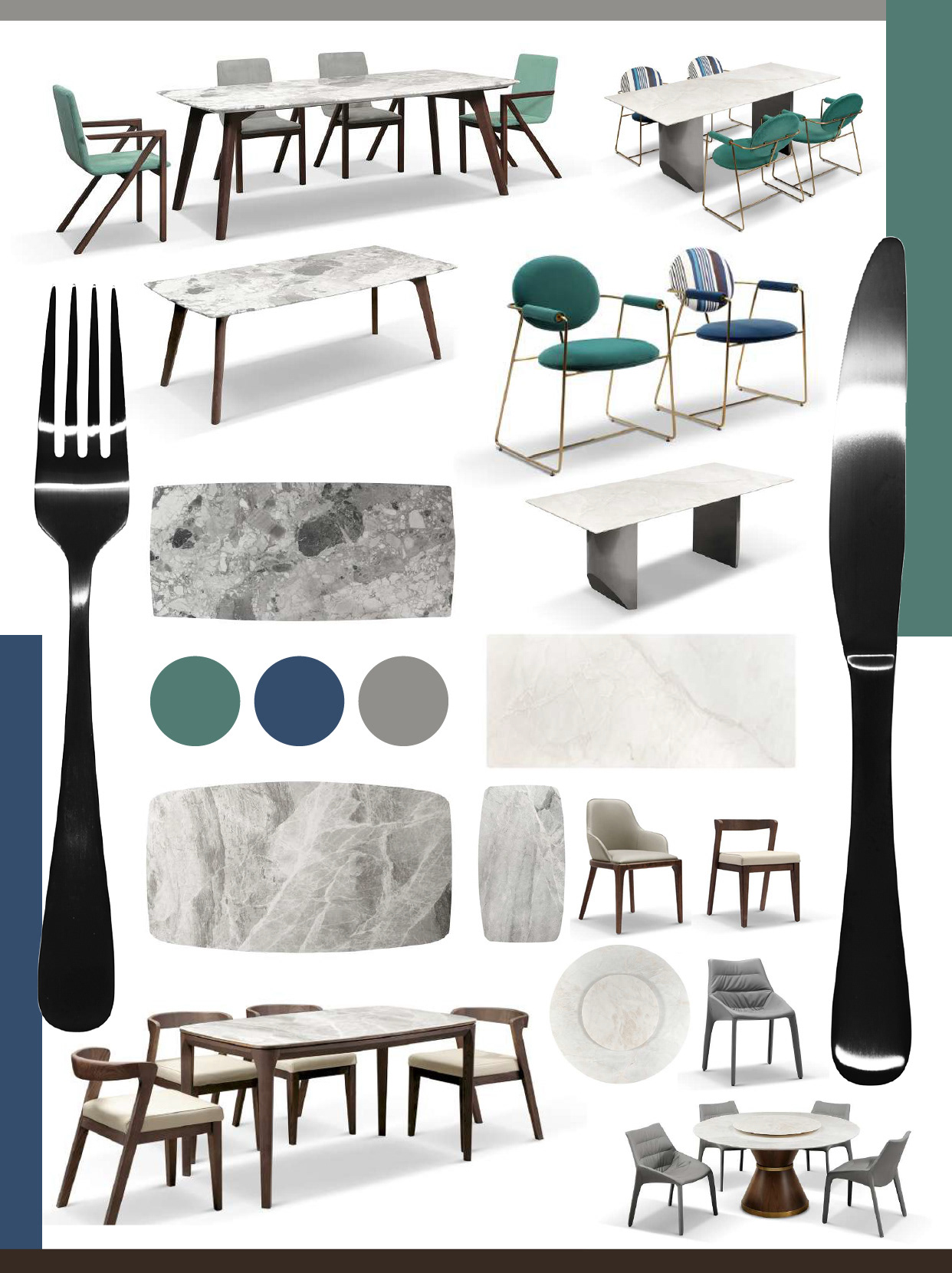Dining Table Poster Design