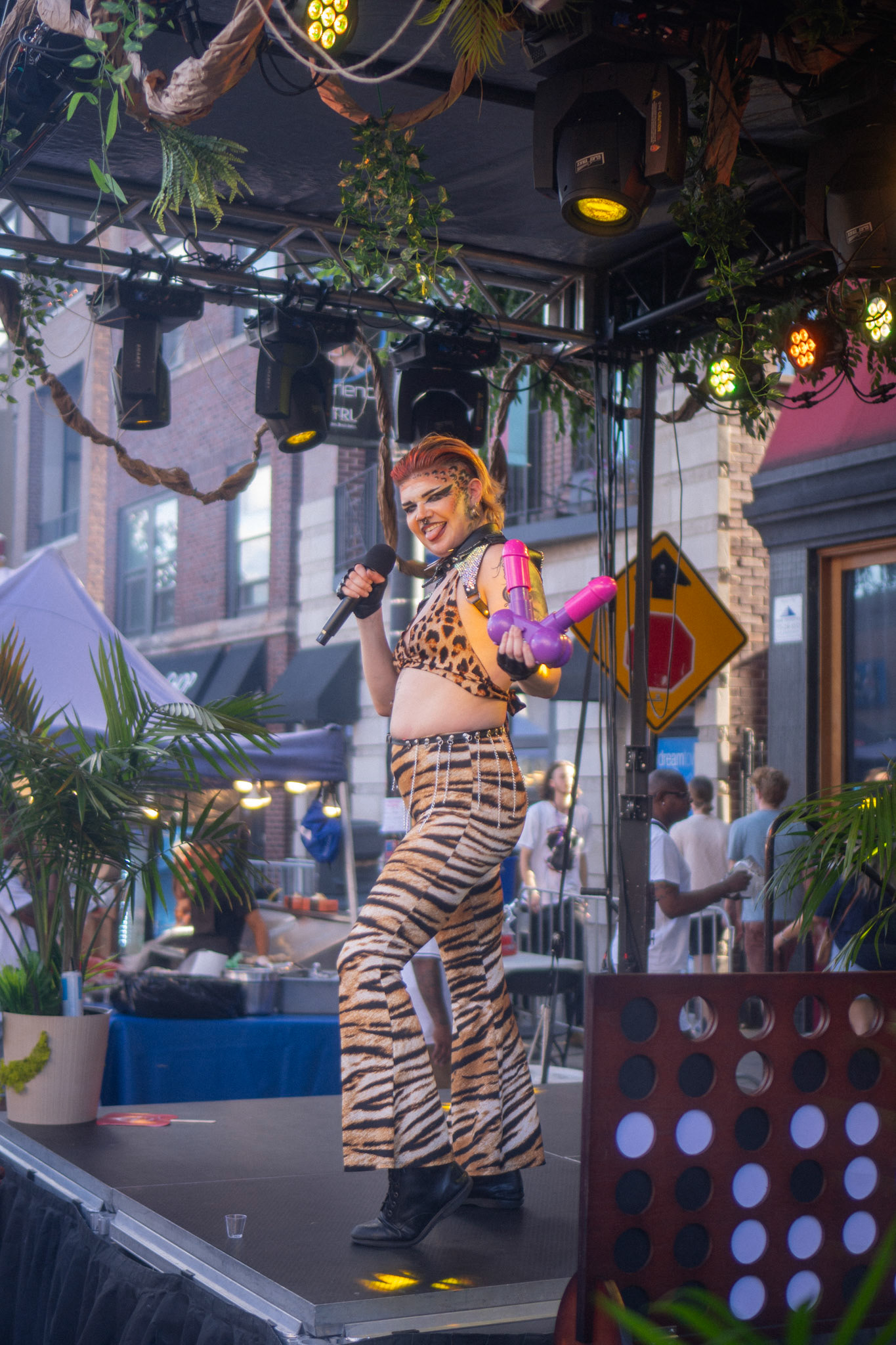 a wild creature who loves the camera