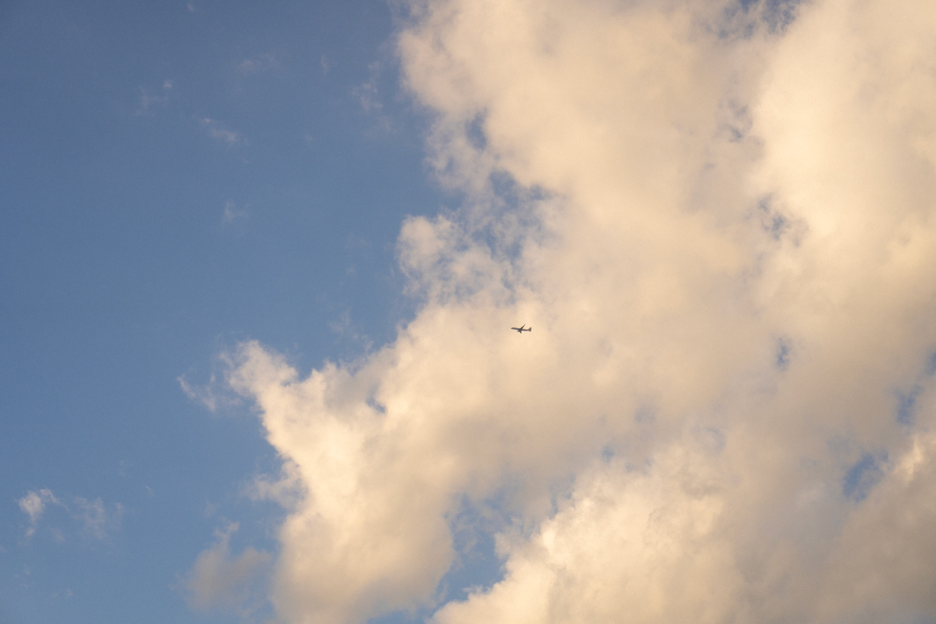 all time favorite shot I think - out of the clouds into the clear blue sky