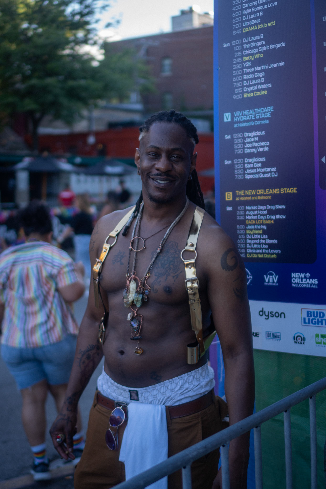 Reggie's incredibly cool gear and fantastic smile caught my eye - just had to snap a portrait