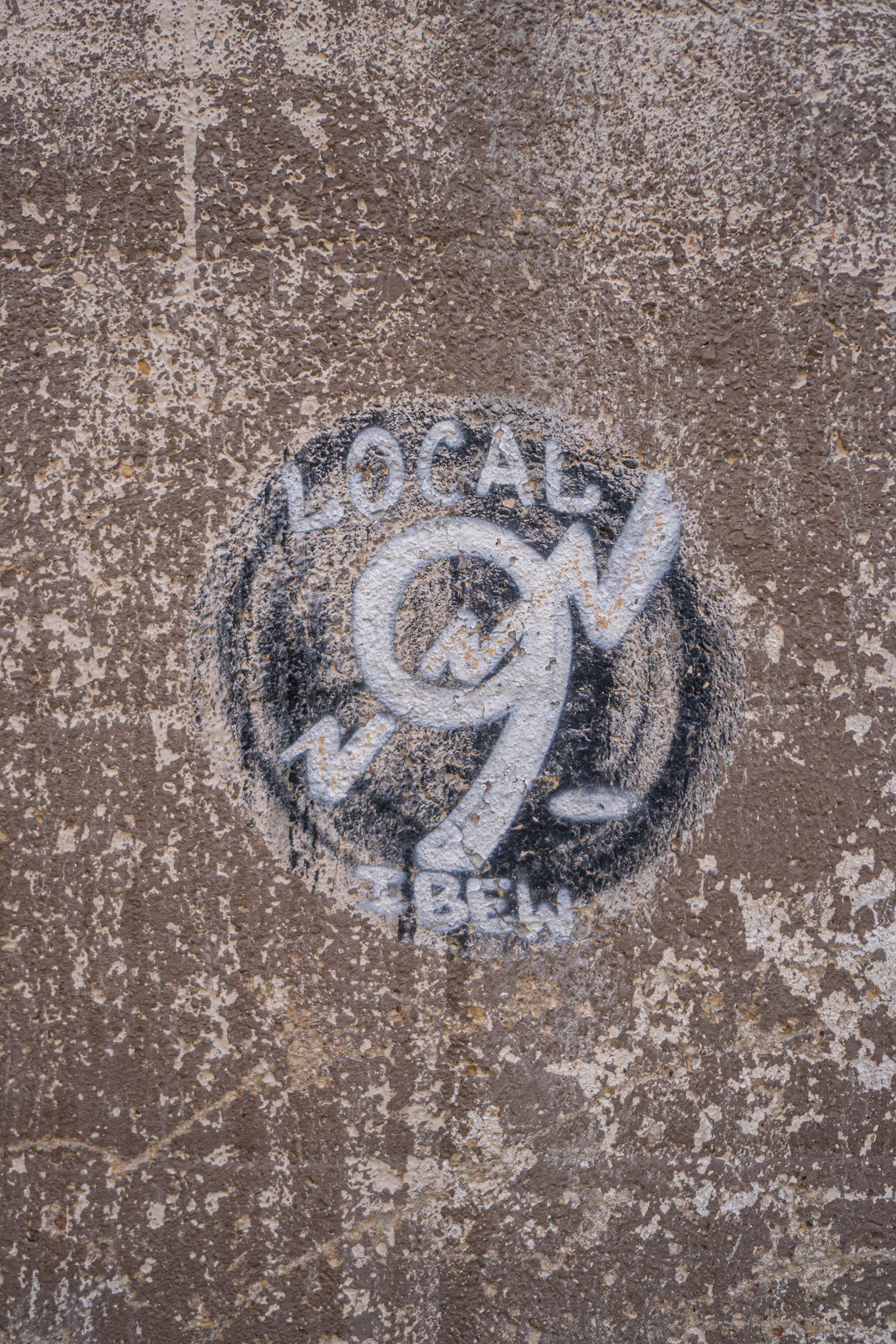 IBEW 9 - this really stood out to me and made me think of the workers who would've thrown this tag up