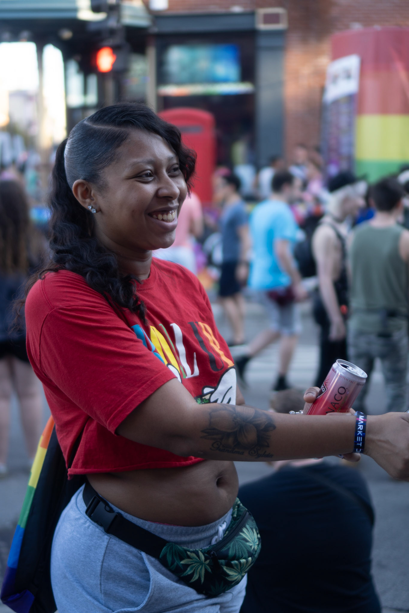 ...then Reggie brought this wonderful lady over and I caught her equally gorgeous smile!