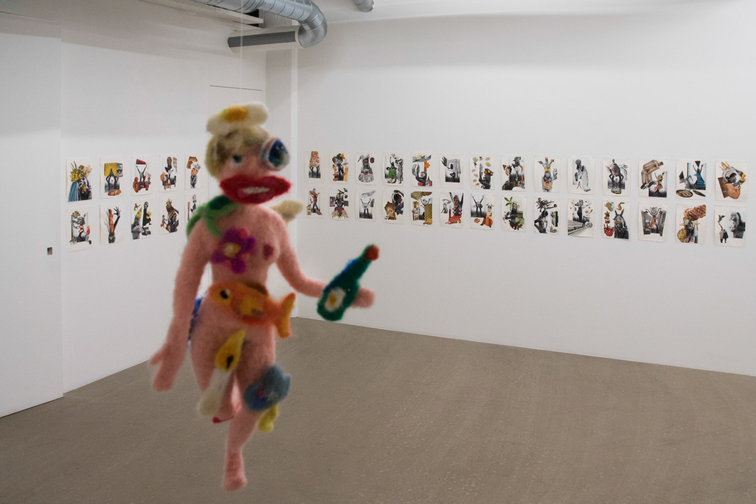 Exhibition "Duckface" at Susanne Pettersson Gallery SPG Backstage, Stockholm, 2019.