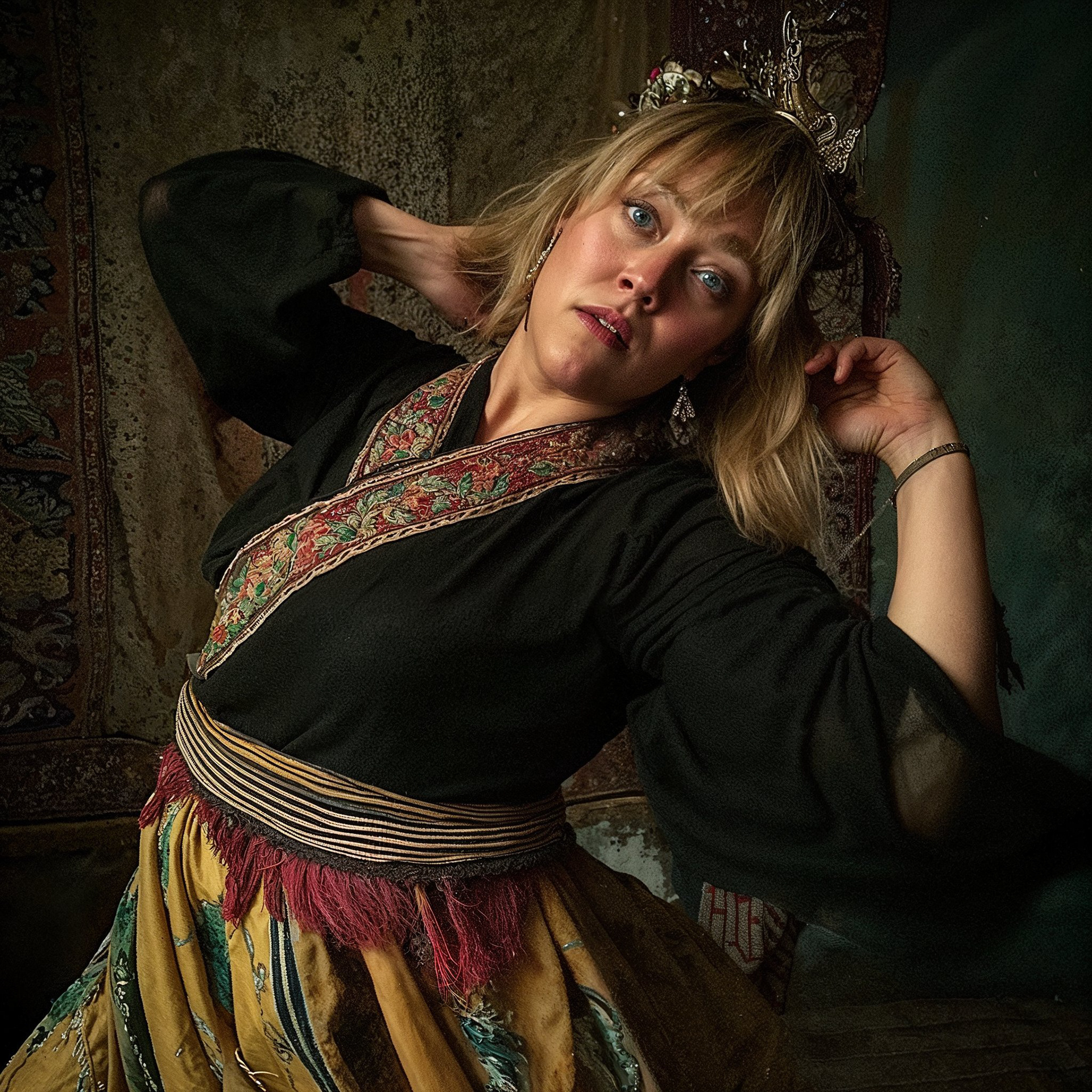 the Tibetan dancer