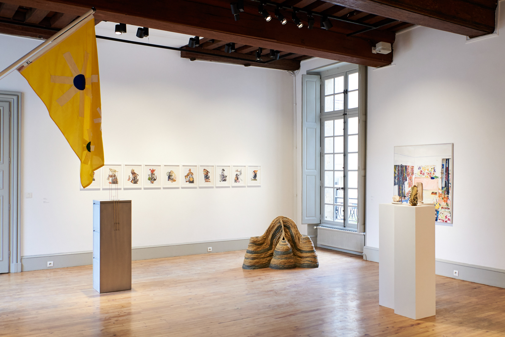 "Ecole(s) Suédoises" groupe exhibition curated by Christian Alandete at Institut Suédois, Paris, 2018.