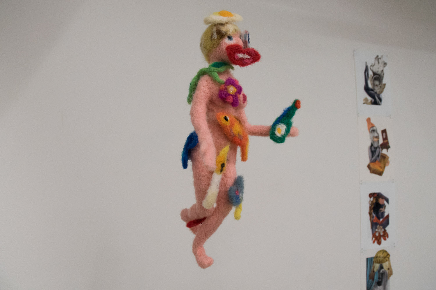 Exhibition "Duckface" at Susanne Pettersson Gallery SPG Backstage, Stockholm, 2019.