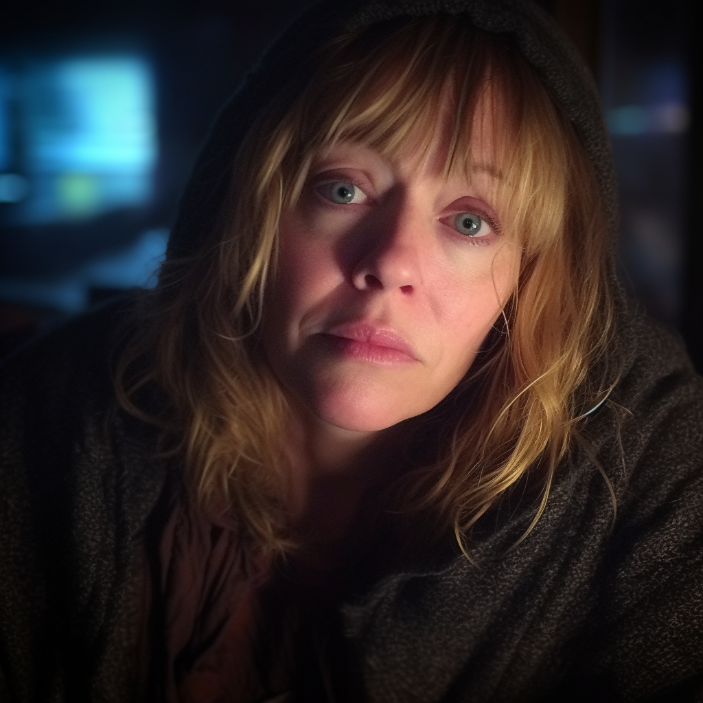 the homeless woman/la SDF