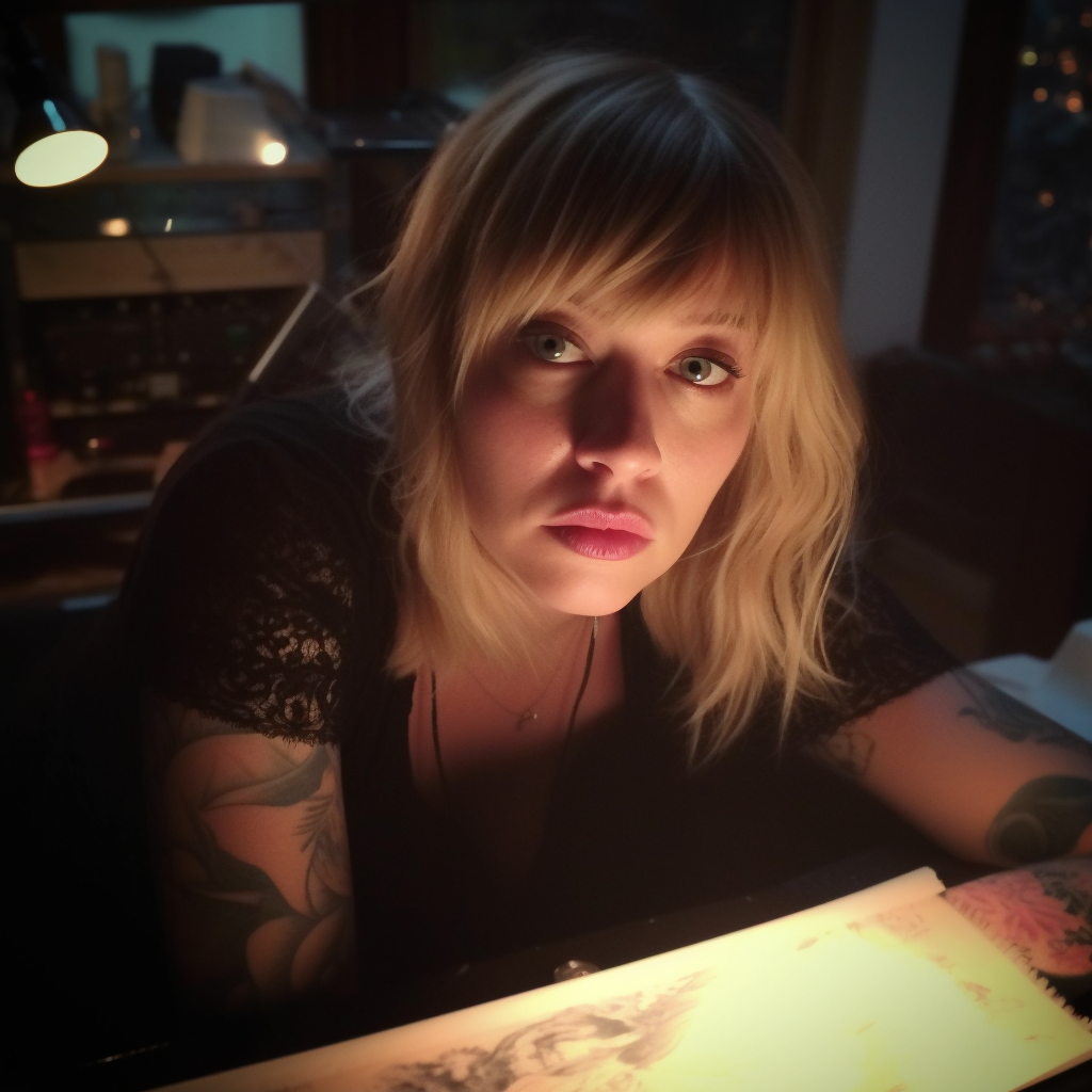the tattoo artist/la tattoeuse