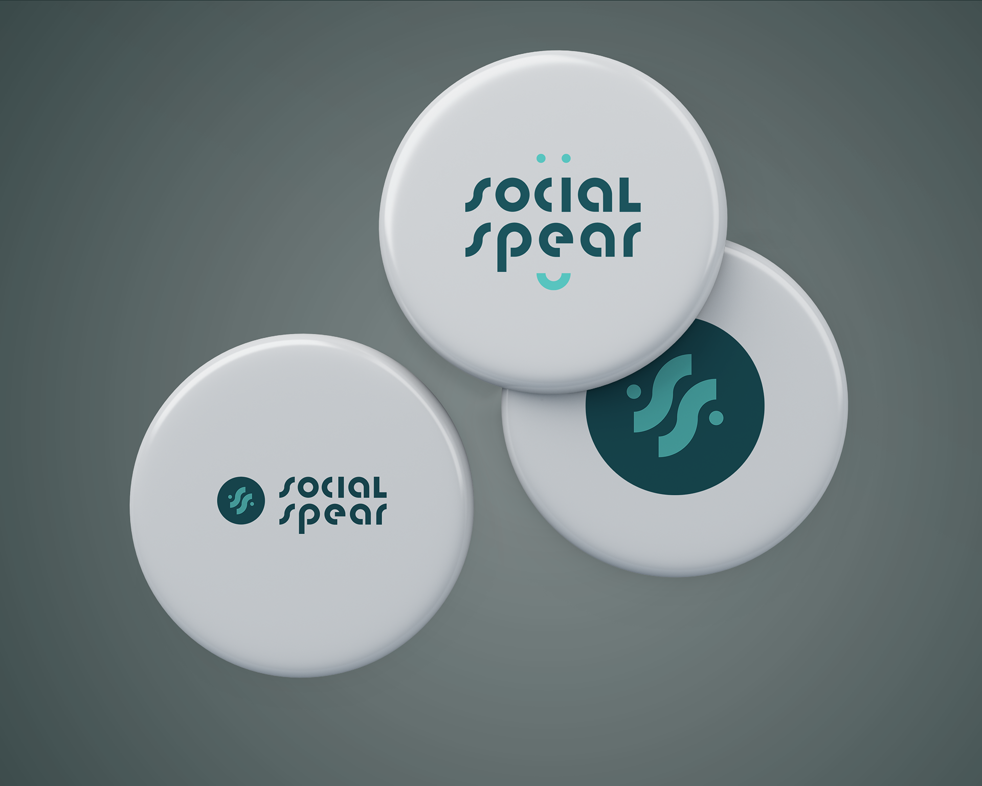 Social Spear Buttons