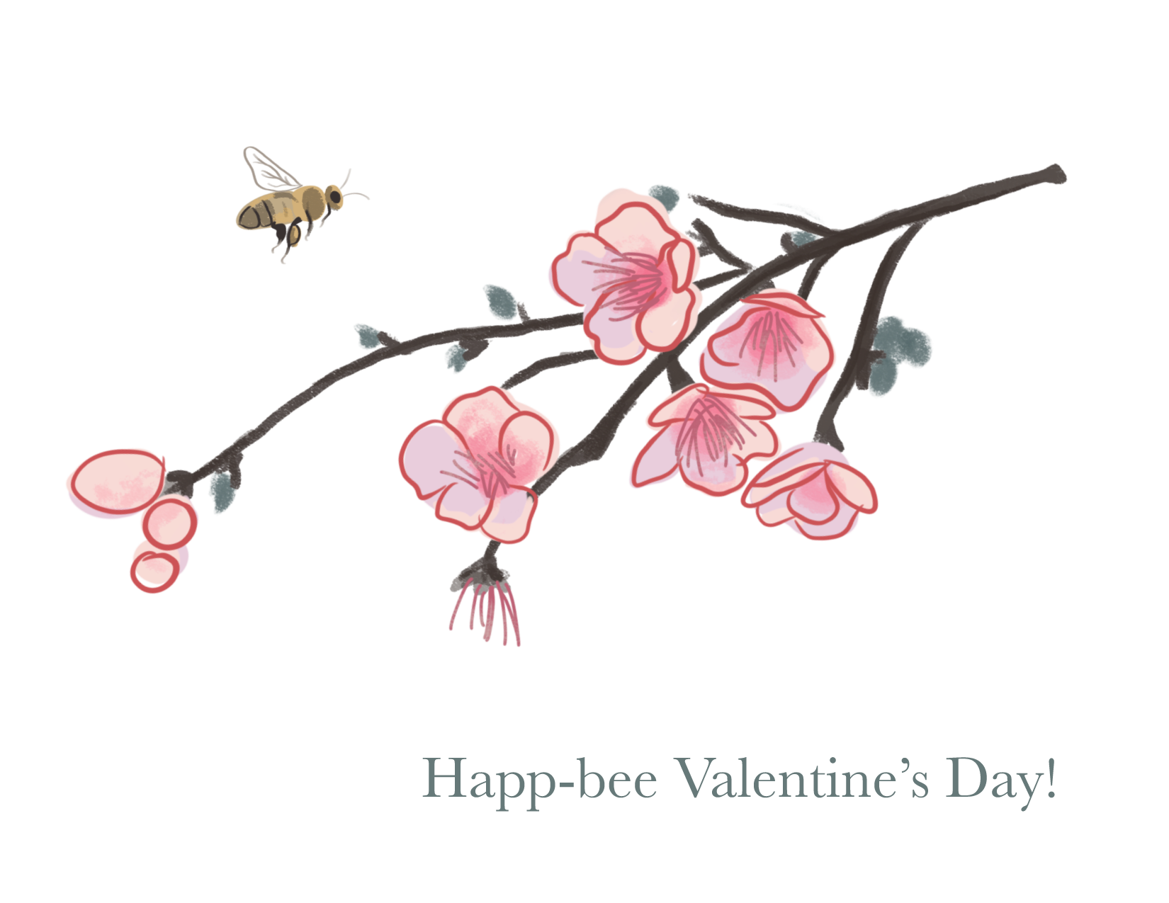 Happ-bee Valentine's Day