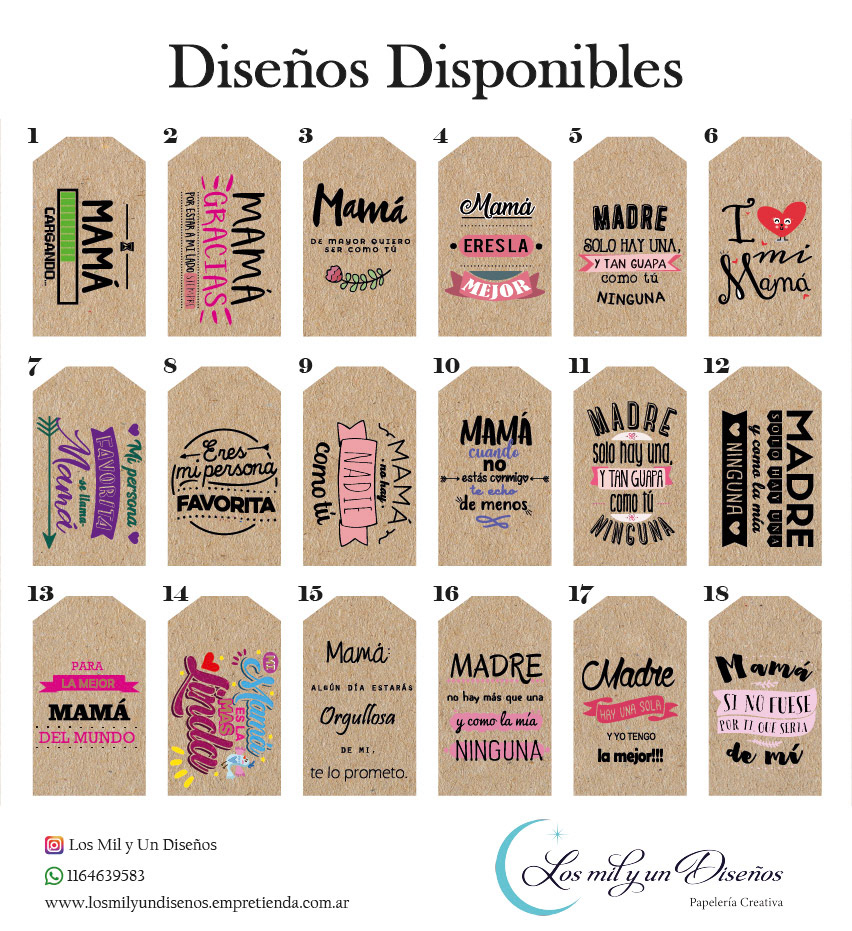 Catalogo Etiquetas kraf frases