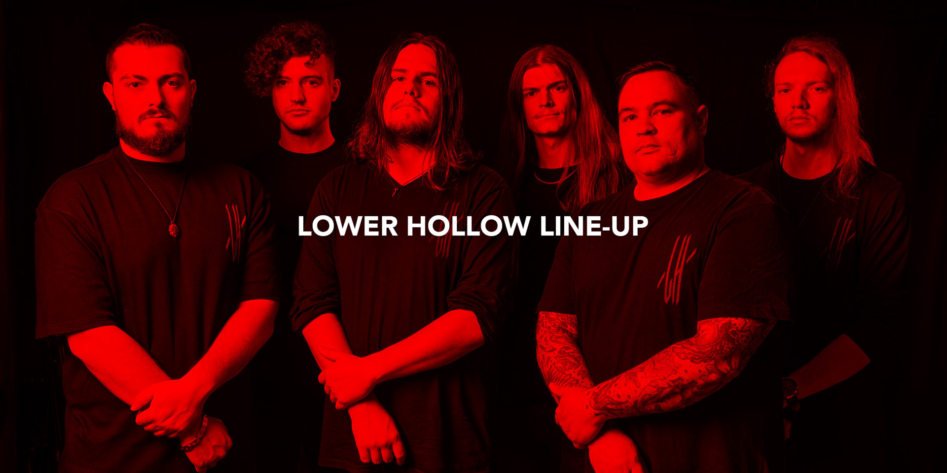 south africna metal band photographed in studio setting with vibrant red effect photographed by black rock studio