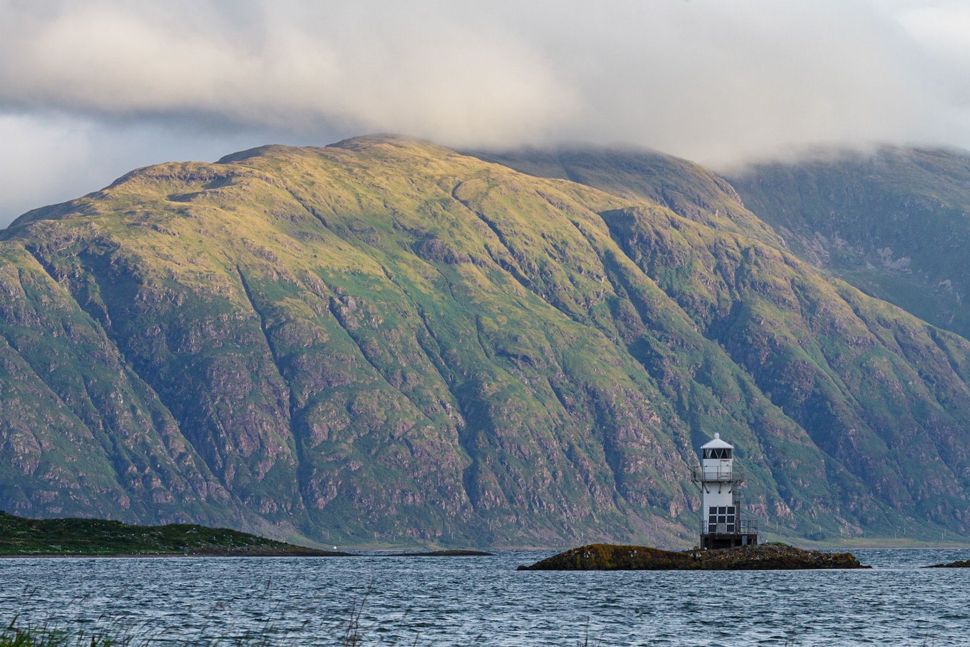 Port Appin met opkomende zon