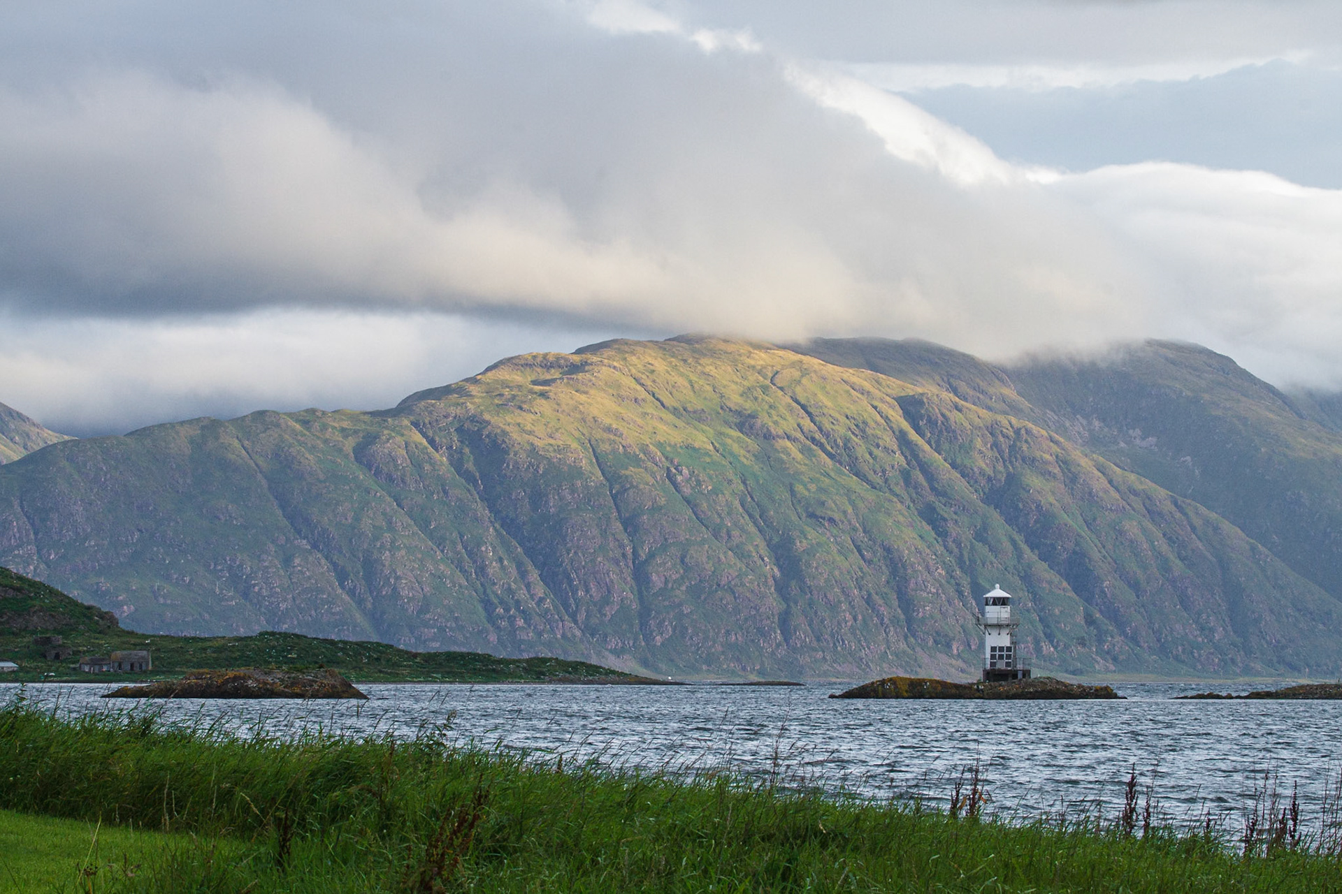 Port Appin met opkomende zon