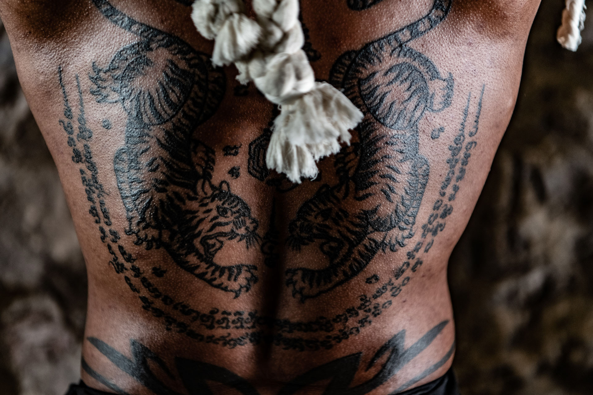 thai tattoo back