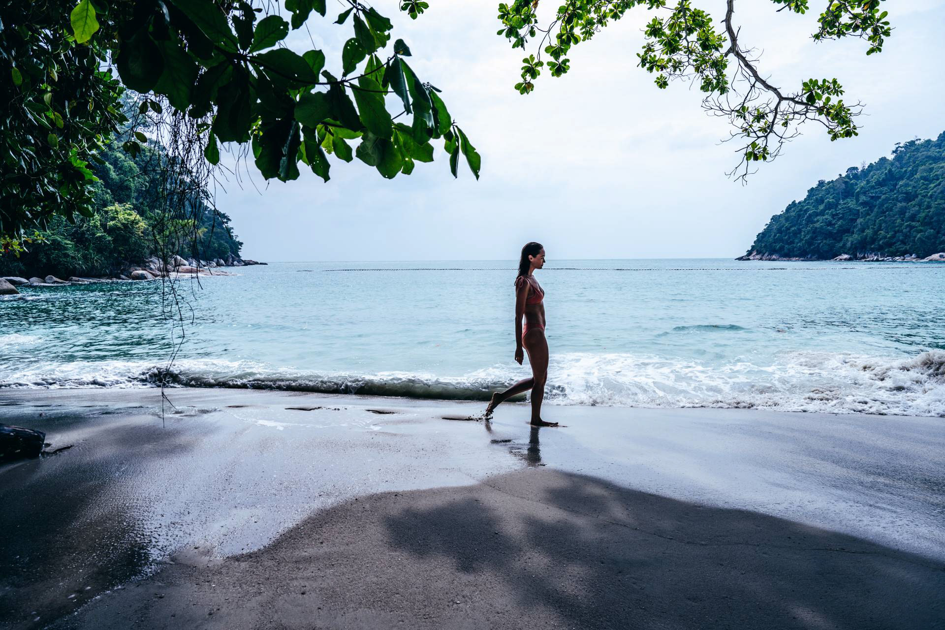beach walk