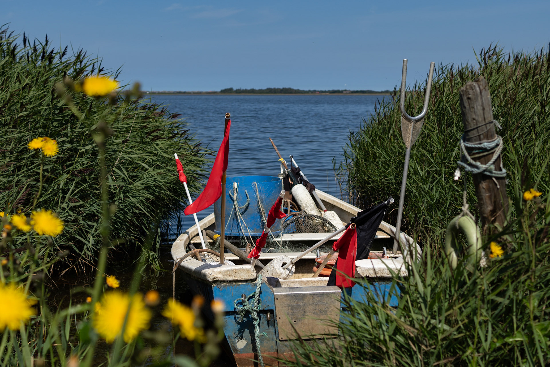 Rural Idyll with Boat
