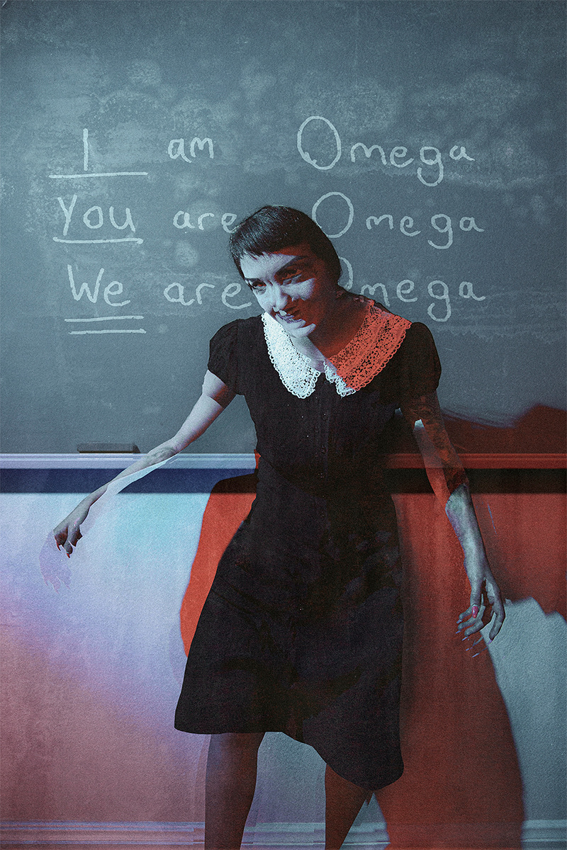 Interior artwork for Solemn Vale from Dirty Vortex