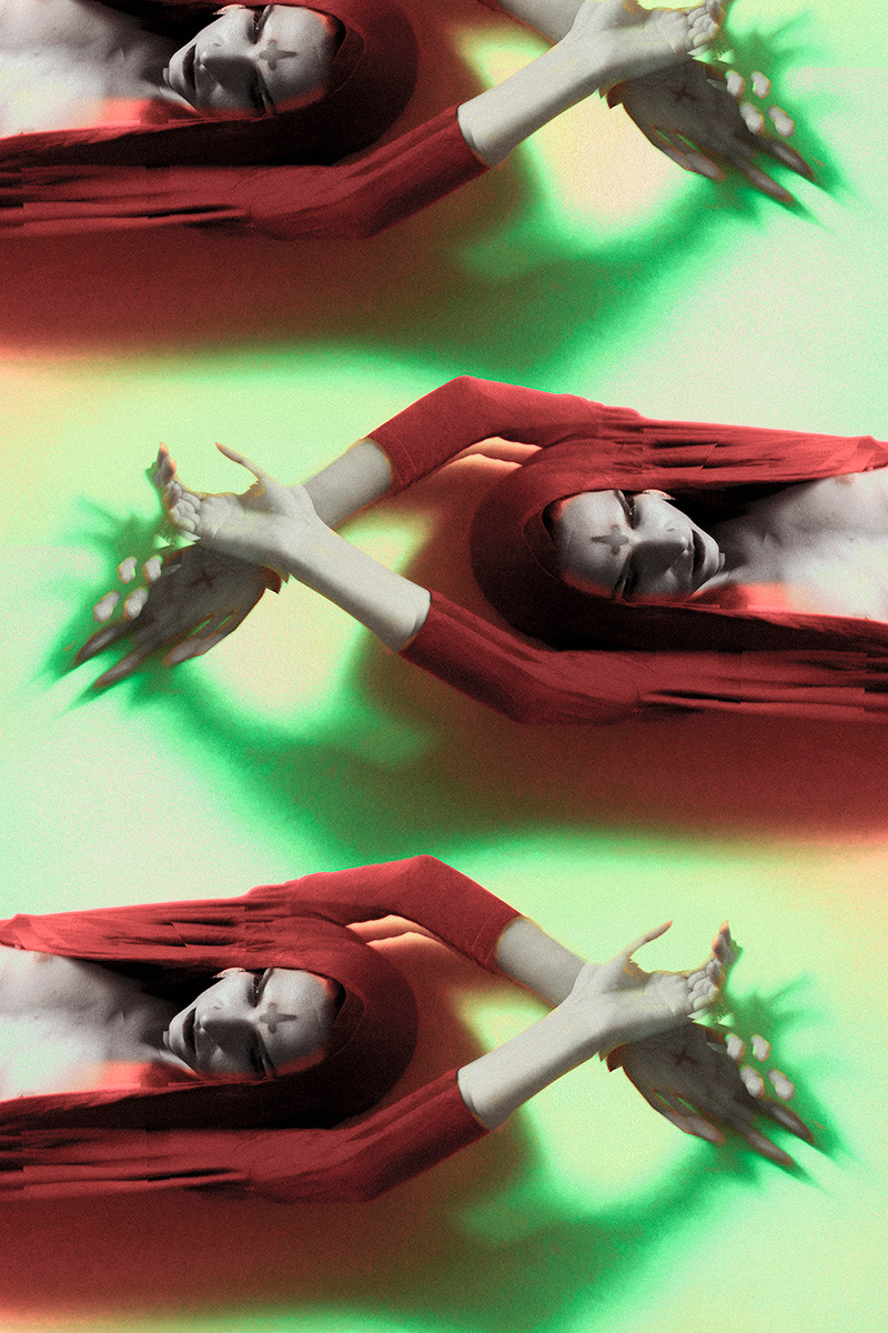 Interior artwork for Solemn Vale from Dirty Vortex