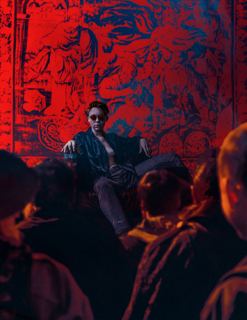 Interior artwork for Vampire: The Requiem - Thousand Days of Night from Onyx Path Publishing