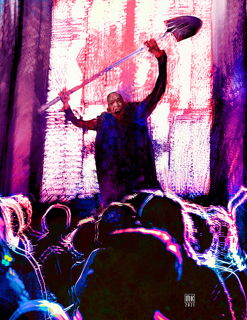 Interior artwork for Vampire: The Masquerade - Sabbat from Renegade Game Studios and Paradox Interactive