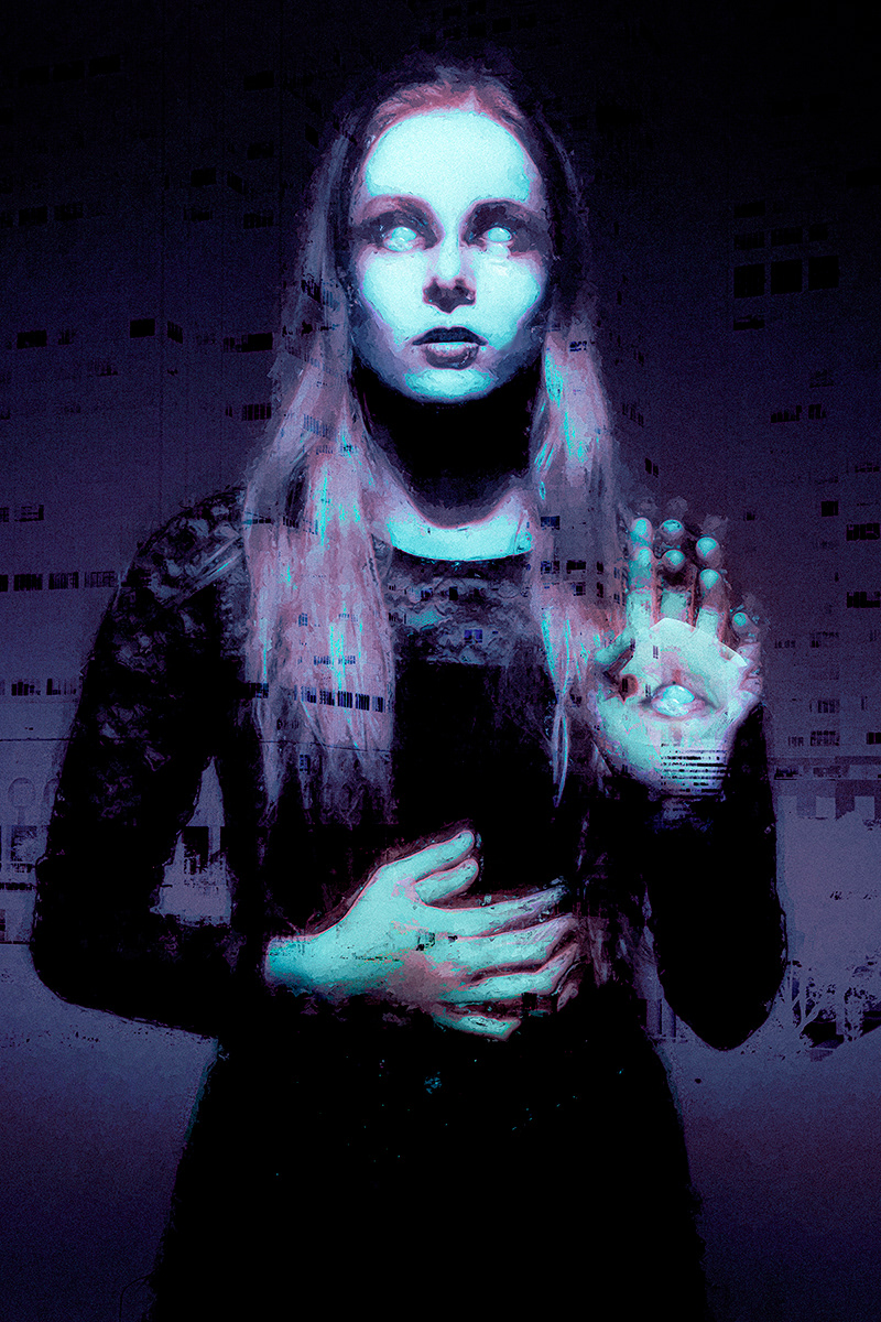 Interior artwork for Häxan from Dirty Vortex