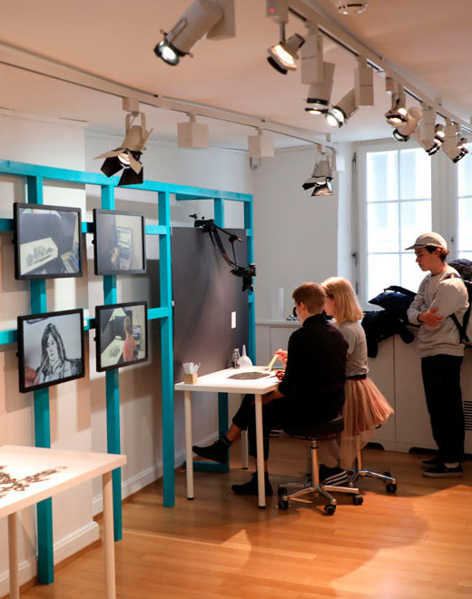 Strauhof Zurich: making-of-room