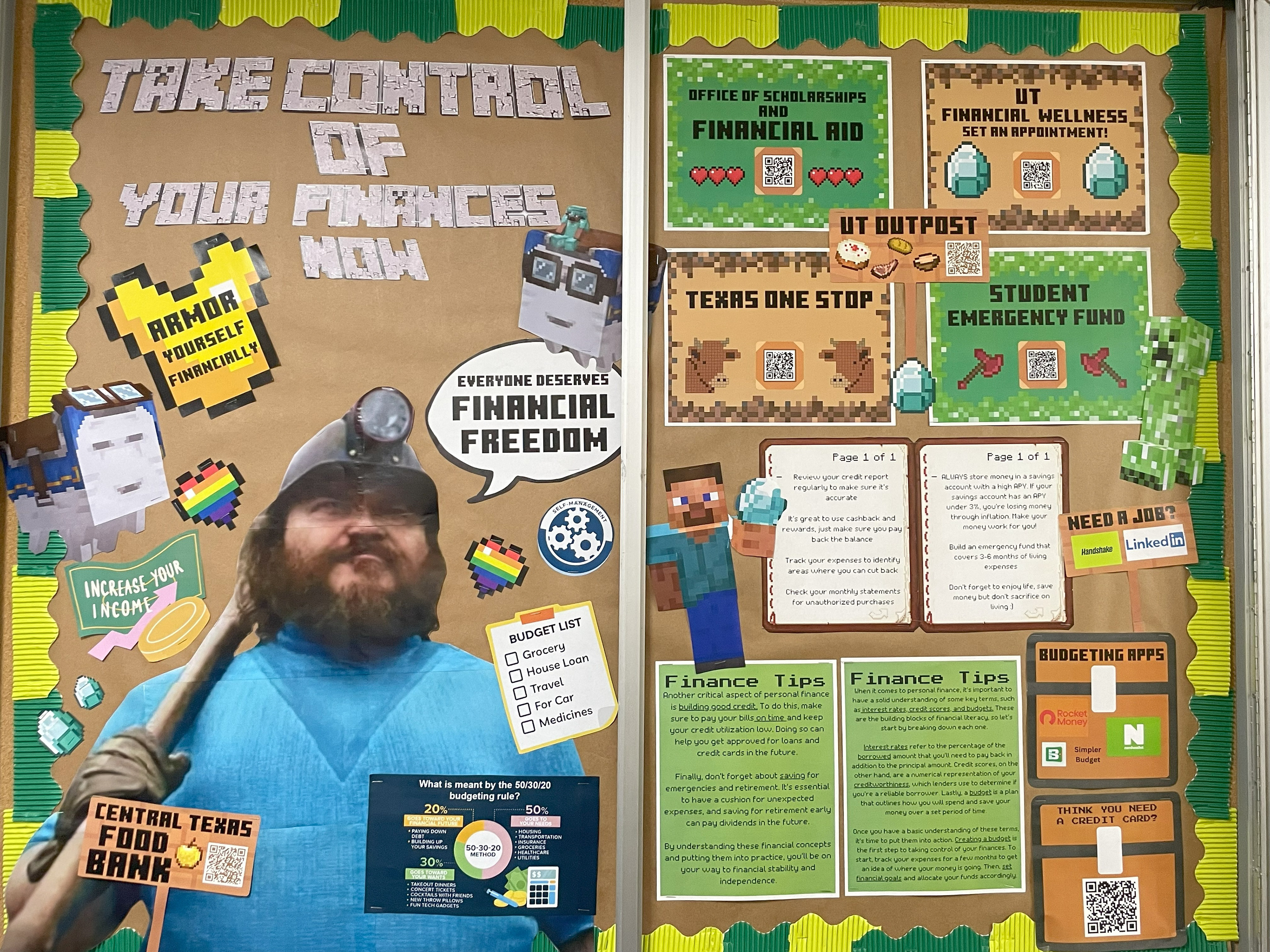 Gabriel Gomez Reyes - Resident Assistant Bulletin Boards and Flyers
