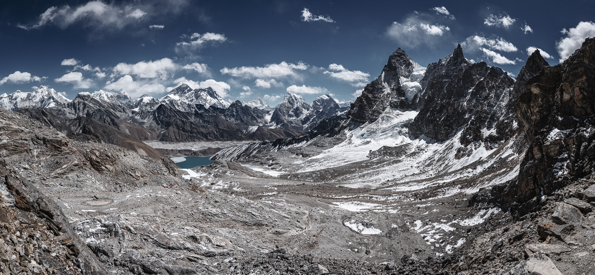 Everest from Renjo La Pass