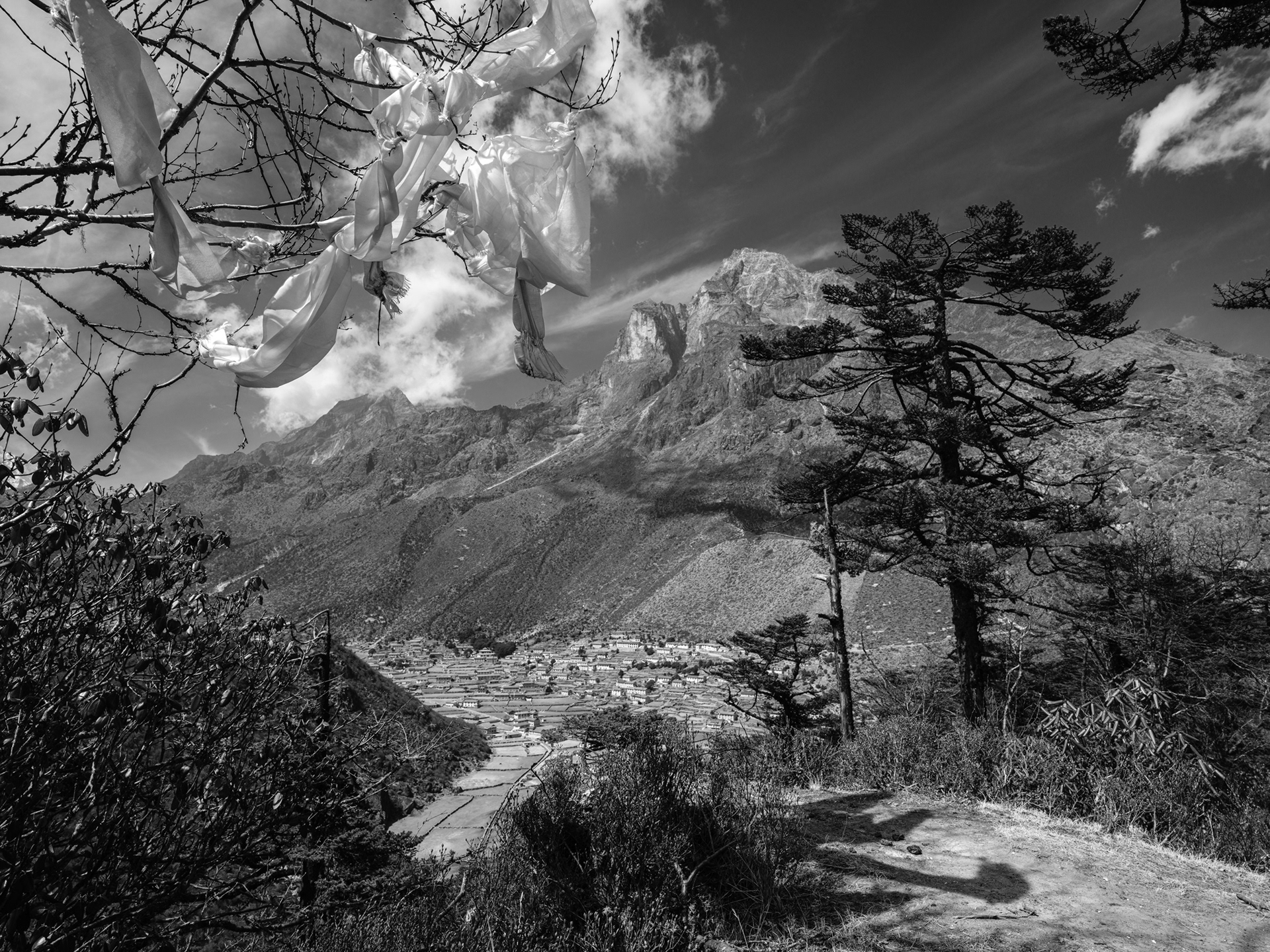 Vanishing Ice: erratic weather patterns are causing water supplies to dwindle throughout the region.
