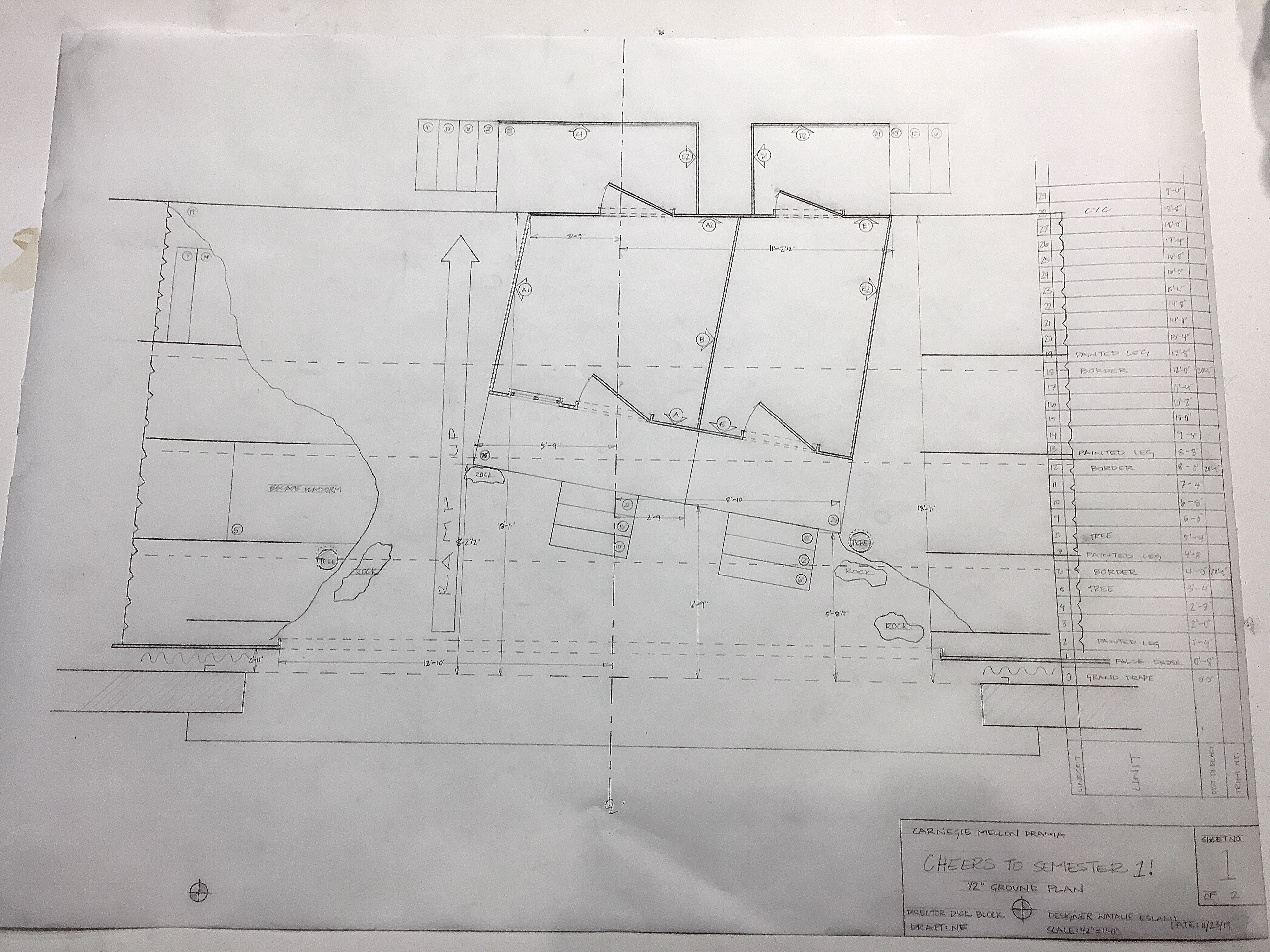 Hand Drafting Sample