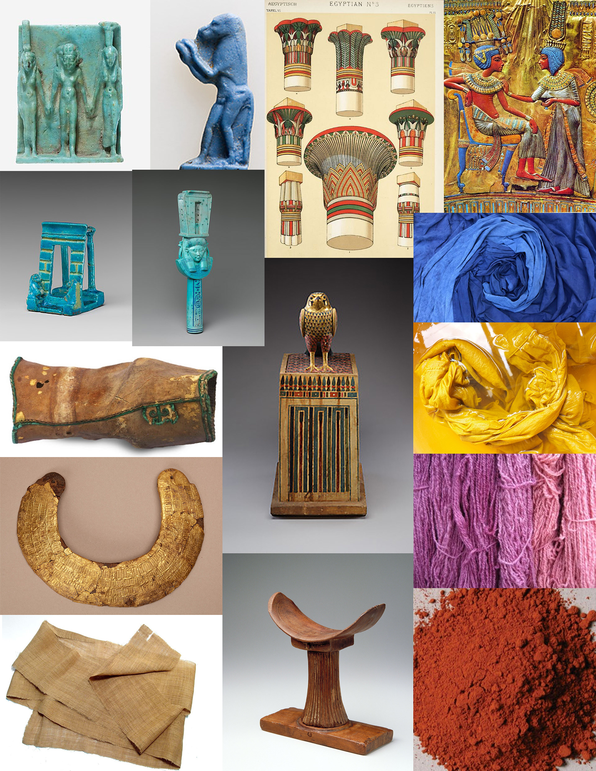 Ancient Egyptian Color/Dye Research