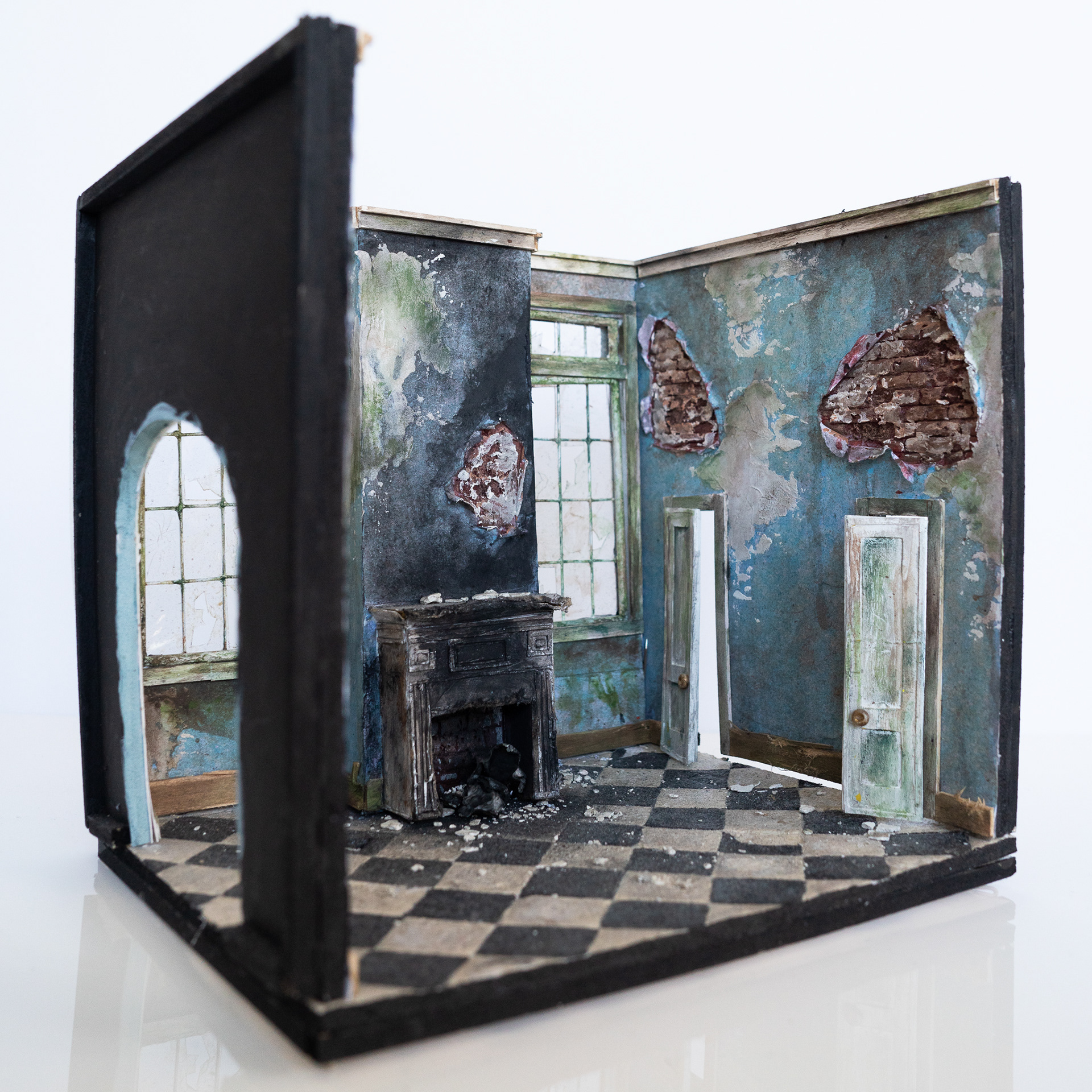 Scenic Design & Model for 'The Road' 