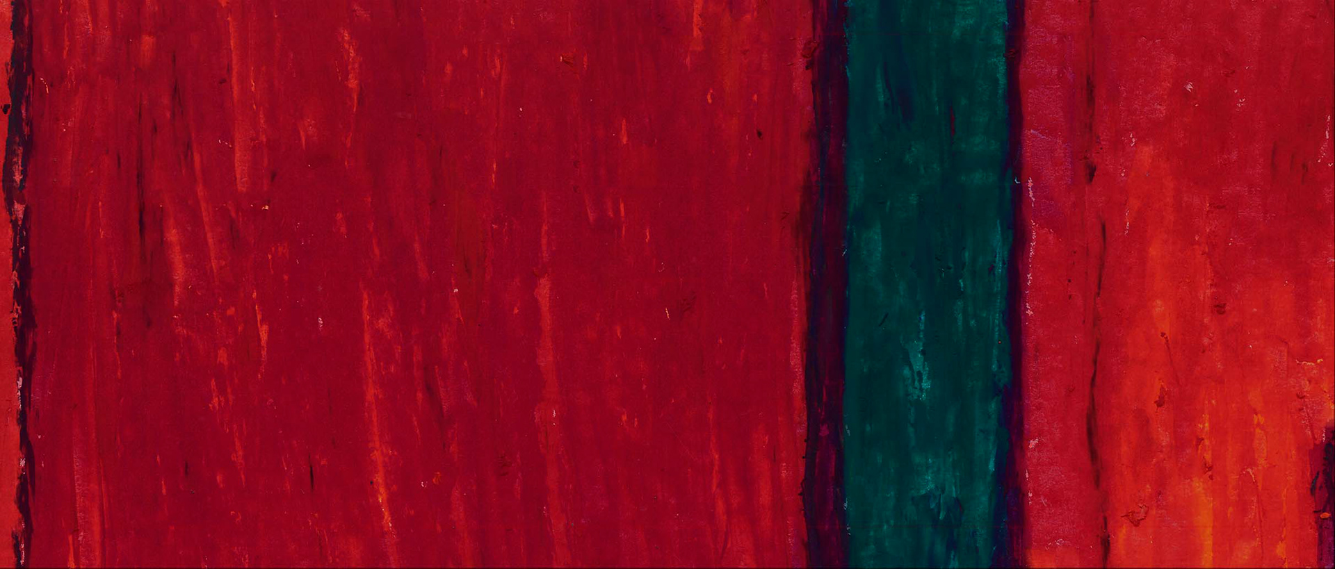 Oil pastel background art from Fall of the Ibis King animated short film.