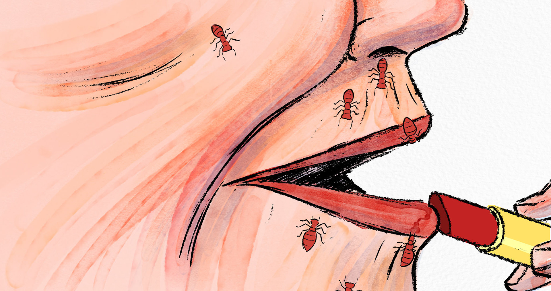 Les Candidats Gobelins L'Ecole de L'image 48 Hour Animation Lipstick Red Ants