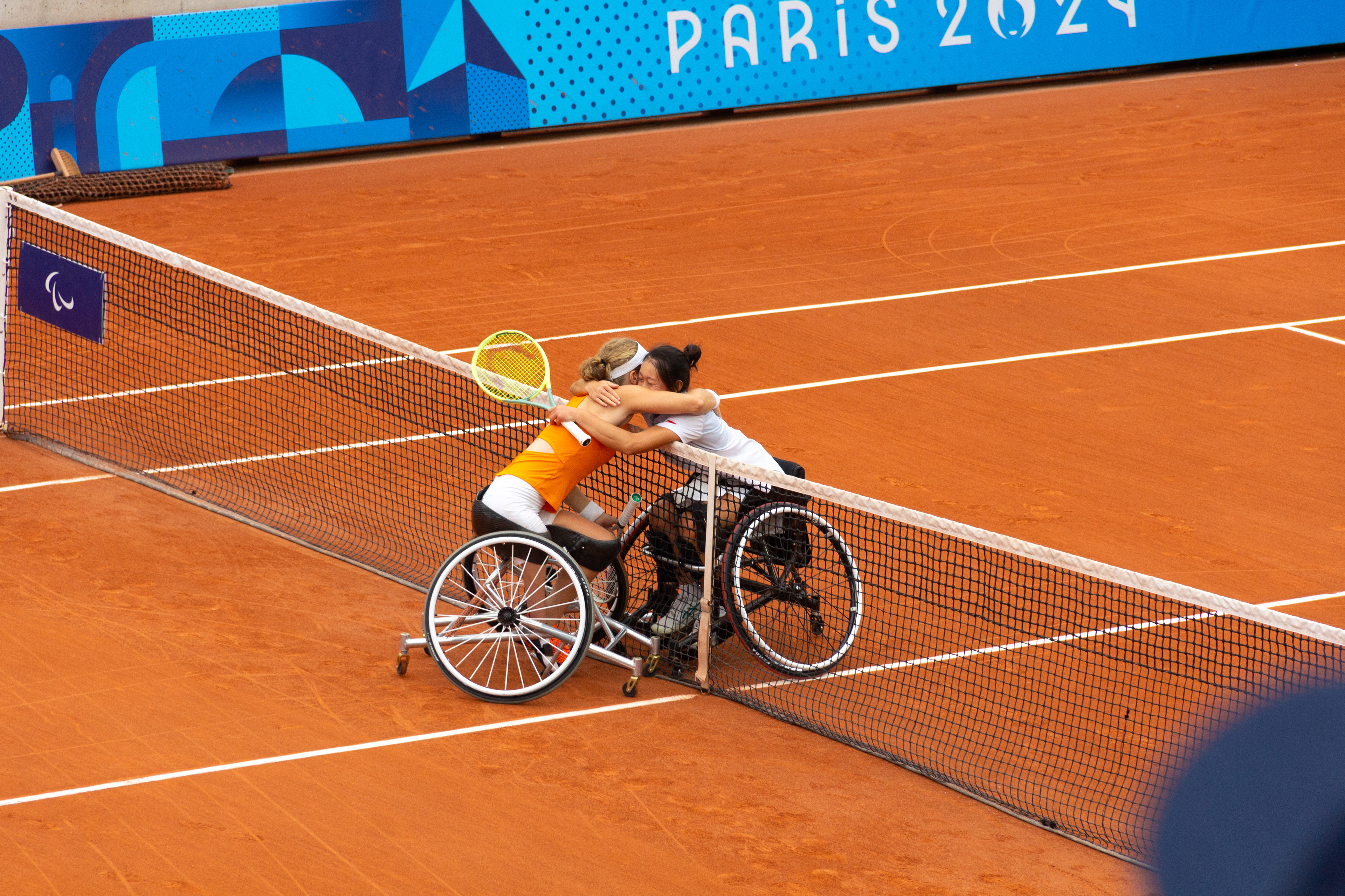 Diede de Groot and Guo Luoyao (CHN)