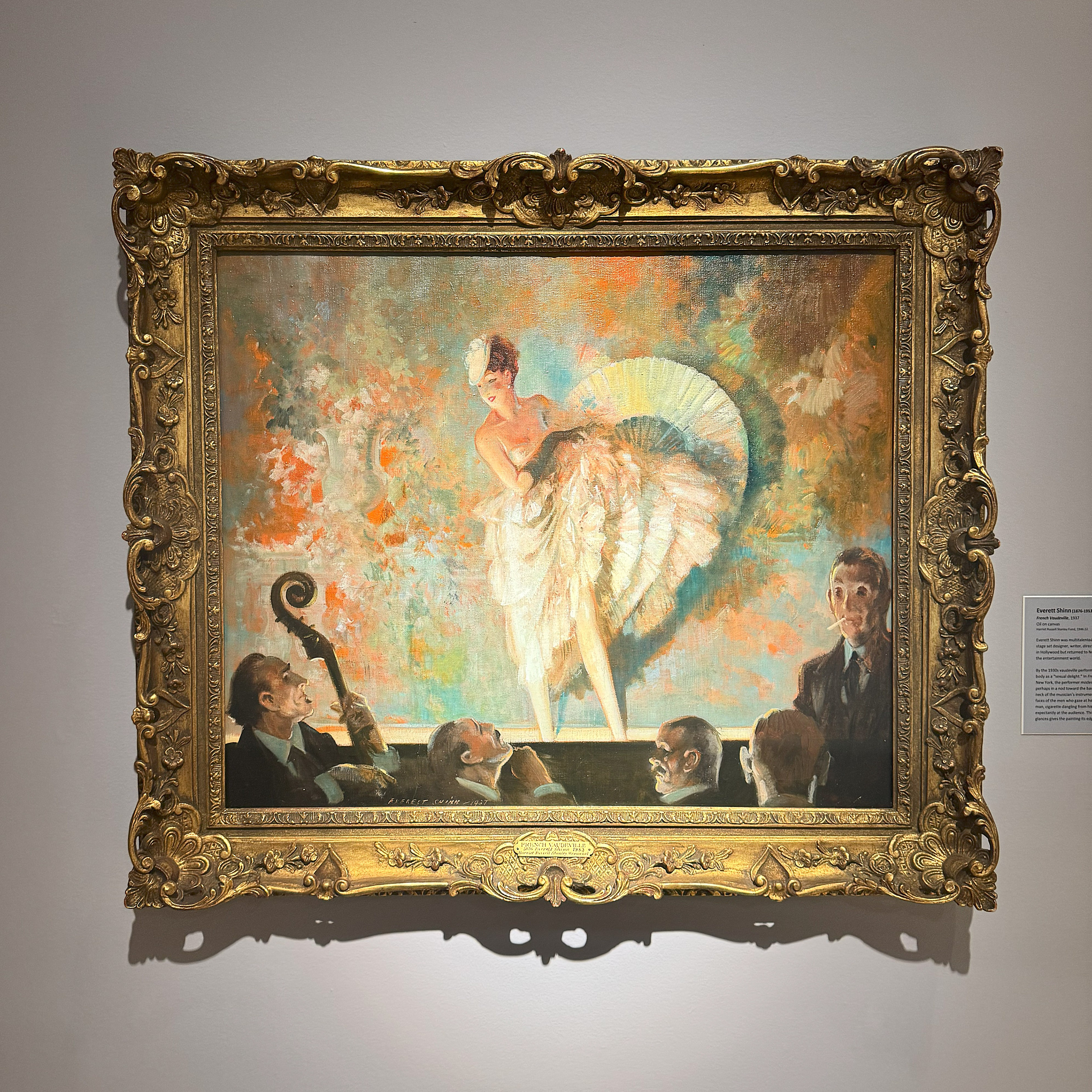 This shows an American Impressionistic painting.