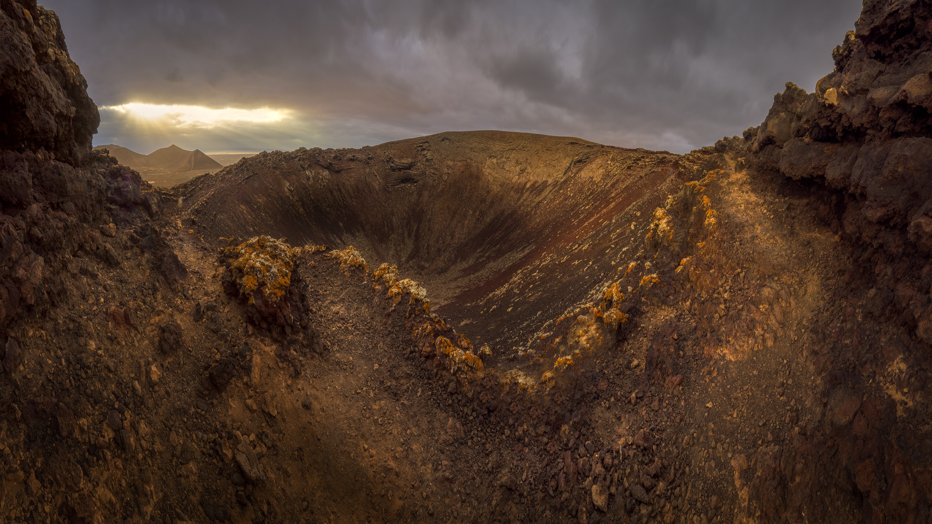 volcan caderon hondo, fuerteventura
