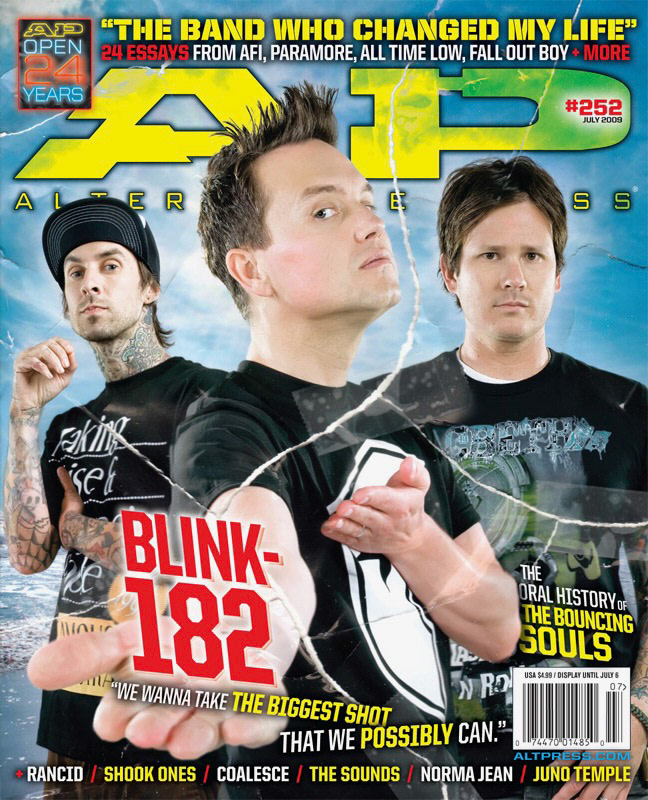 Blink-182 for Alternative Press
