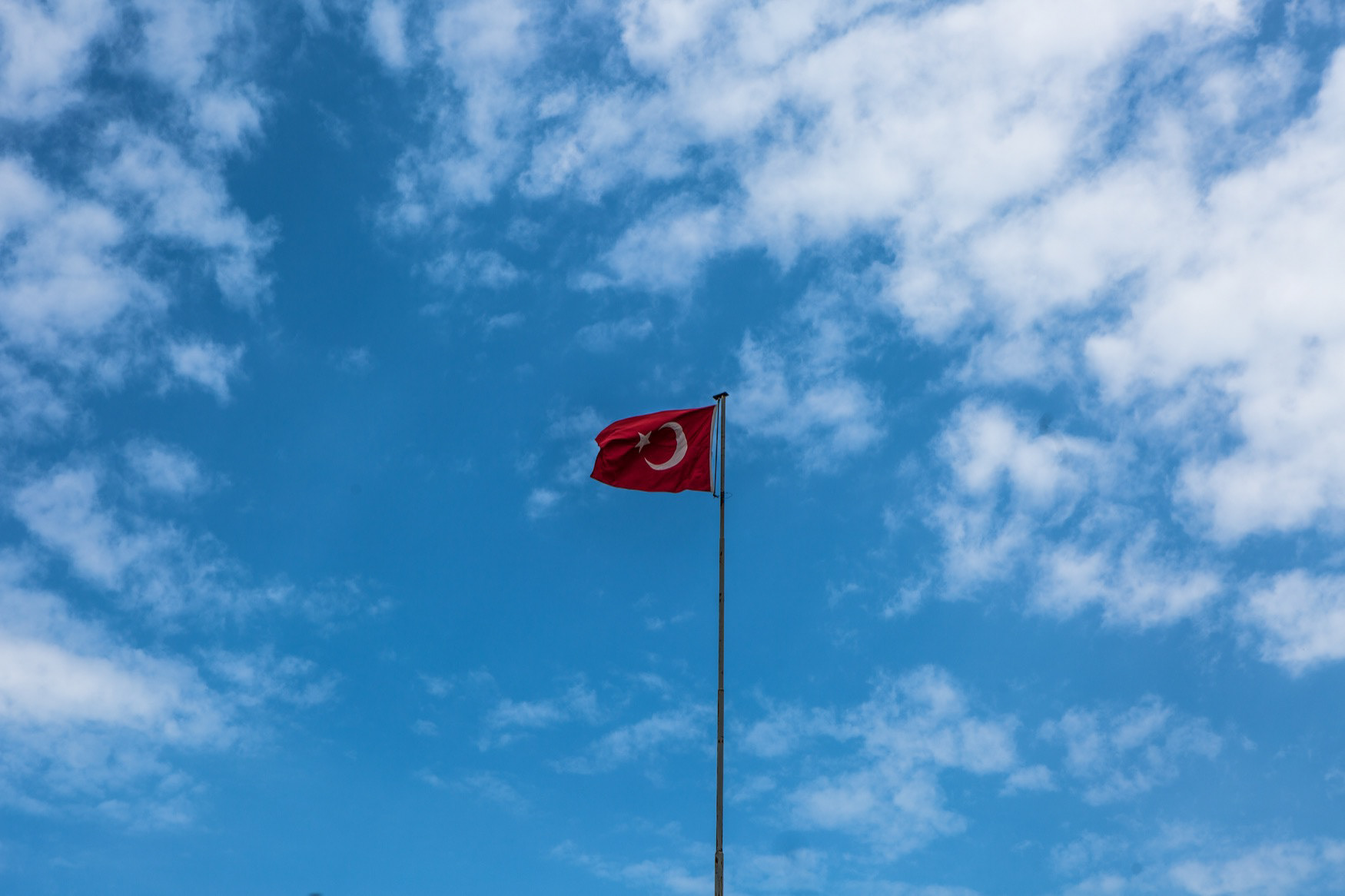 Turkish flag, Çanakkale, 2015