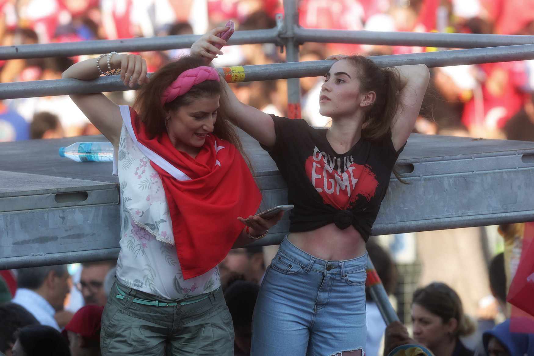 First anniversary of the July 15 coup attempt, Bosphorus Bridge, İstanbul, 2017