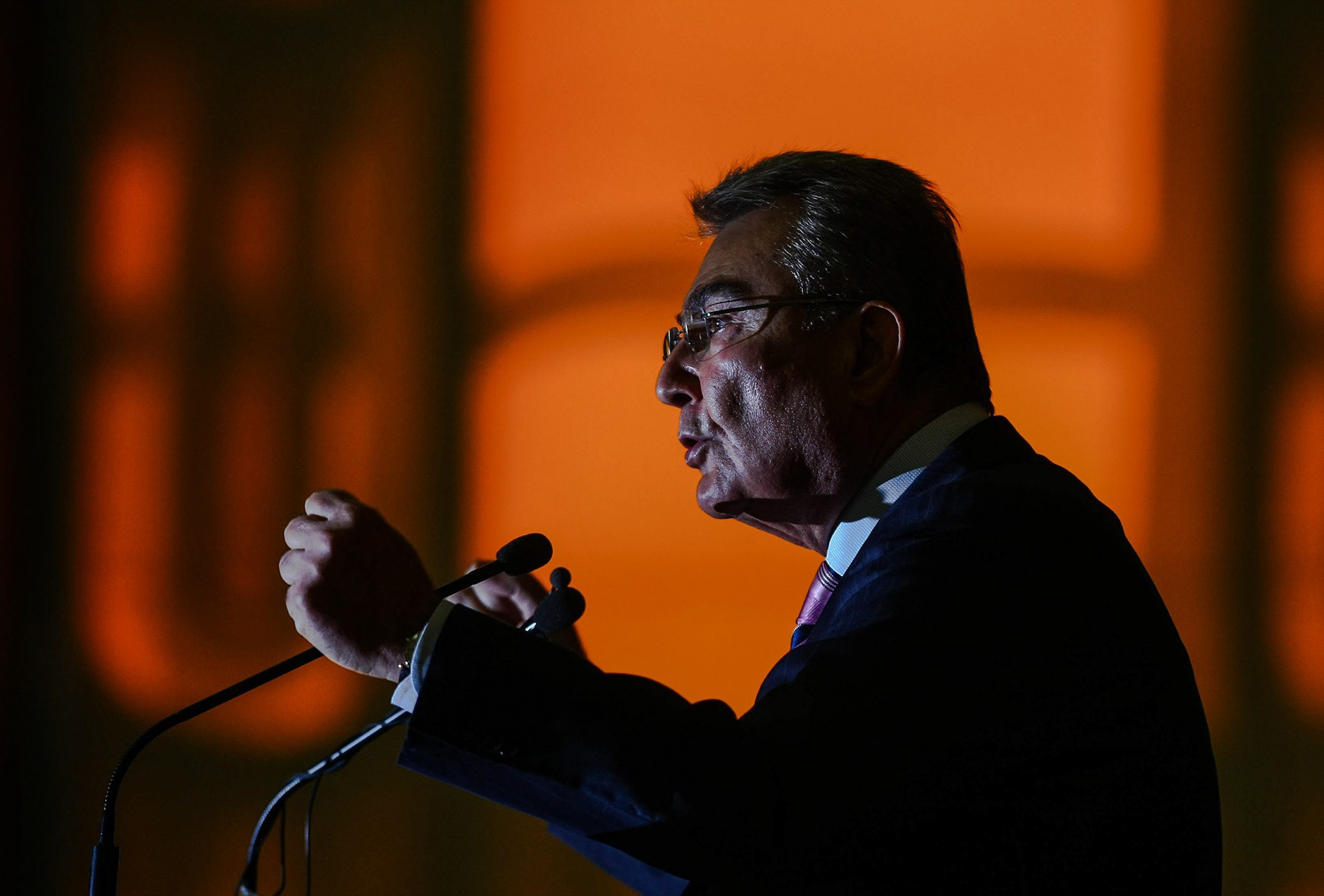 Republican People's Party Leader Deniz Baykal, weekly meeting at Turkish Parliamentary, Ankara, 2006