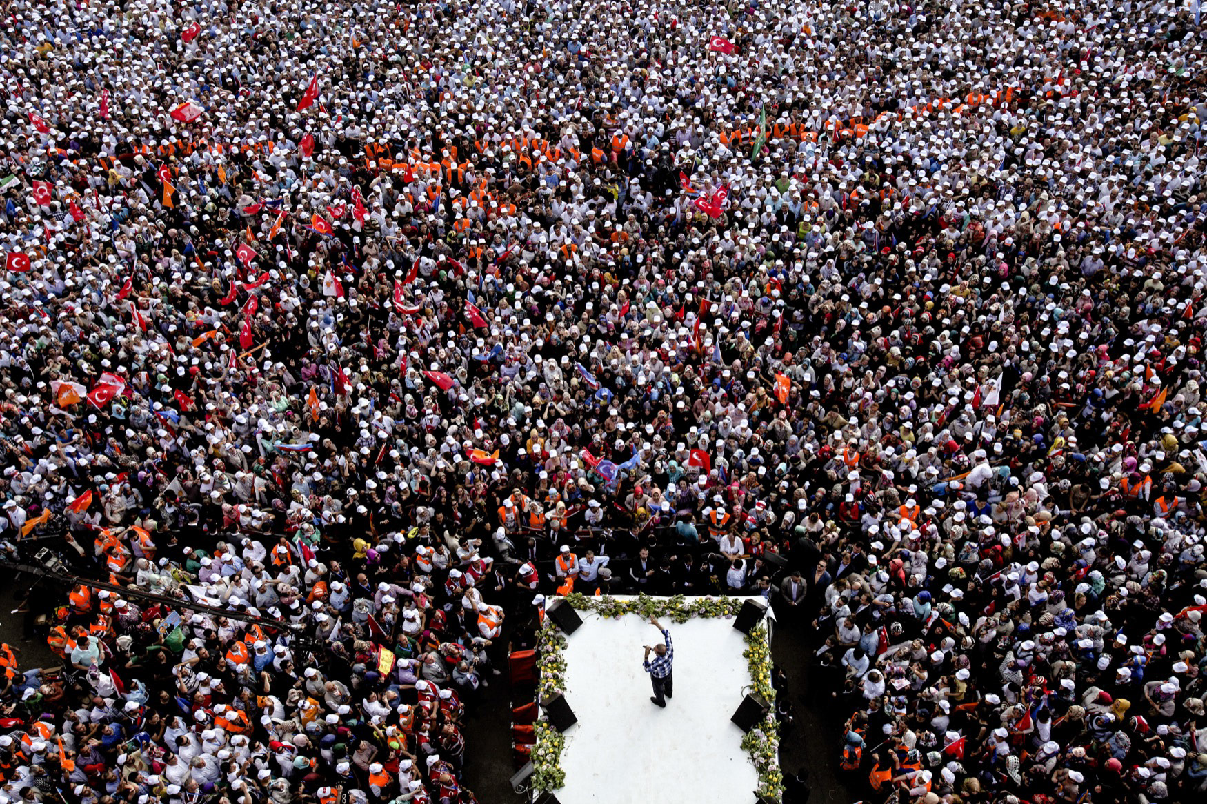 Recep Tayyip Erdoğan's Justice and Development Party Mass Meeting at Kazlıçesme, İstanbul, 2013