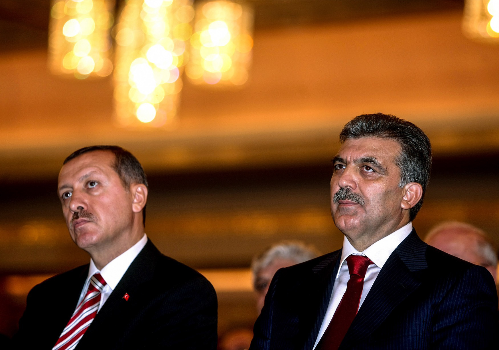 Prime Minister Recep Tayyip Erdoğan and Presidential Candidate Abdullah Gül, Çankaya Palace, Ankara, 2007