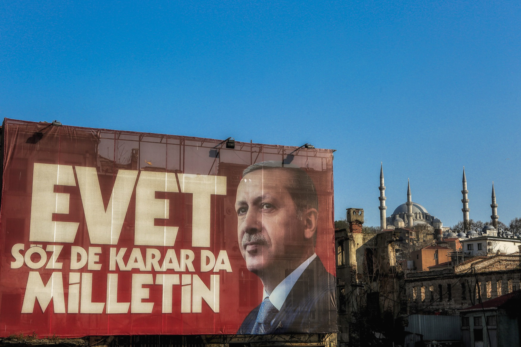 16th of April Constitutional Referendum, Süleymaniye Mosque, 2017