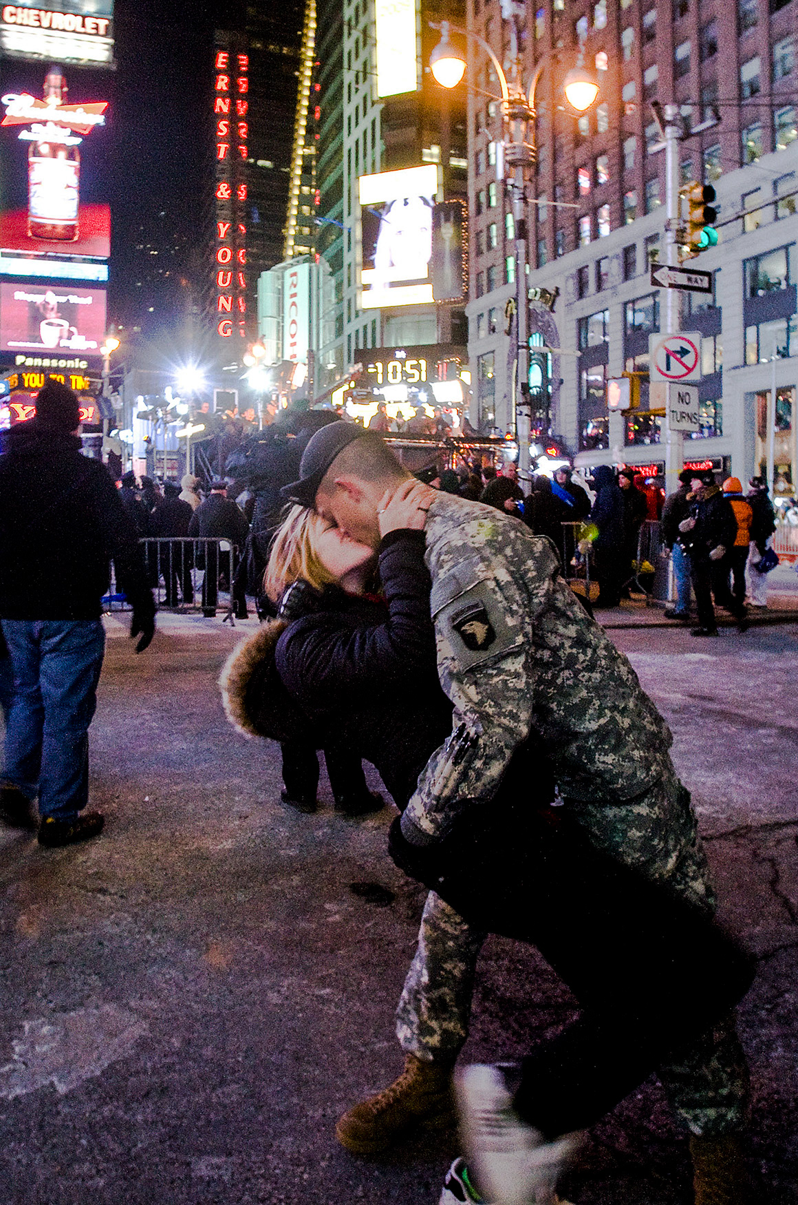 New Years Eve, Times Square, 2011