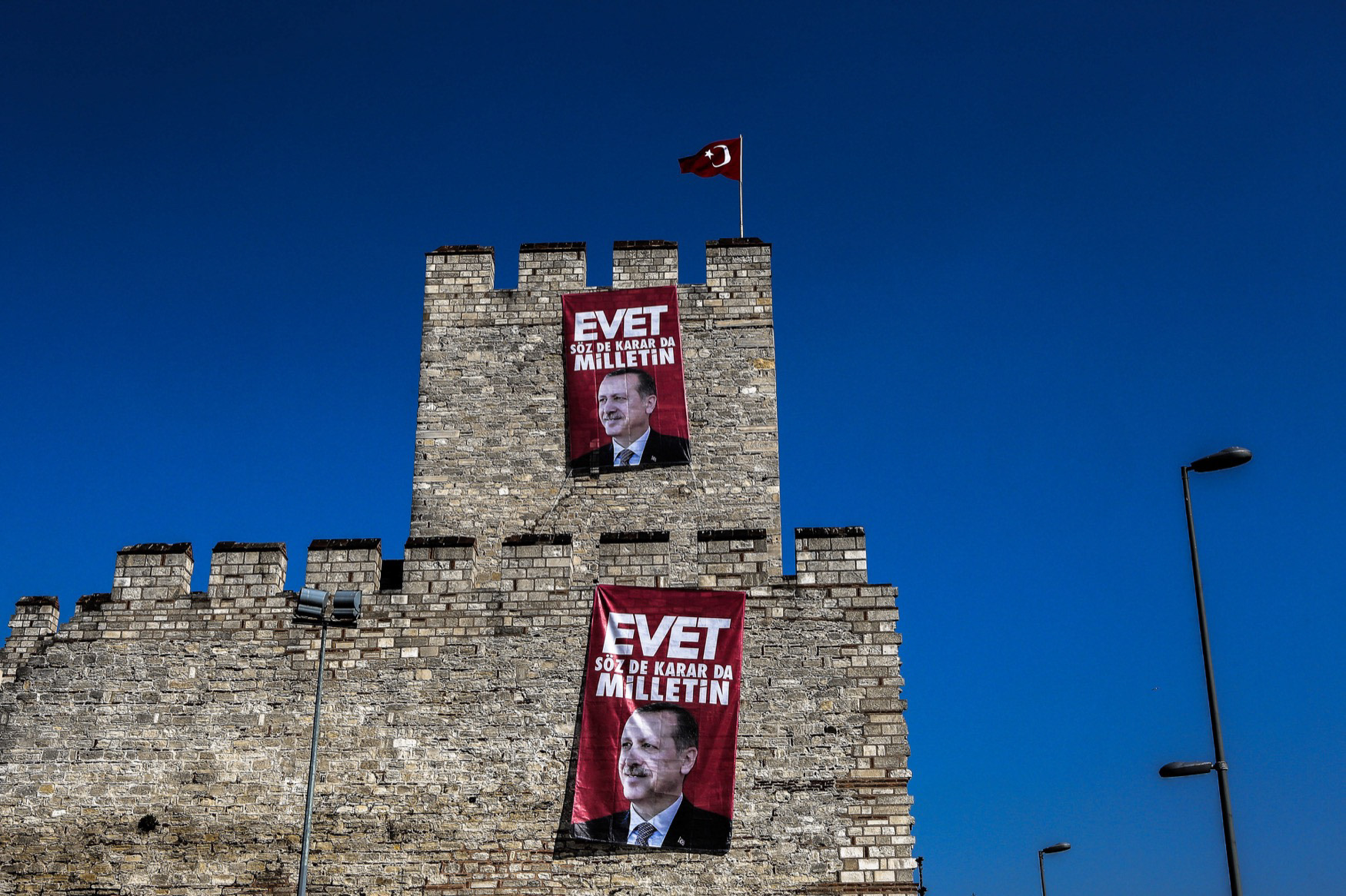 16th of April Constitutional Referendum, Historical Peninsula, İstanbul, 2017