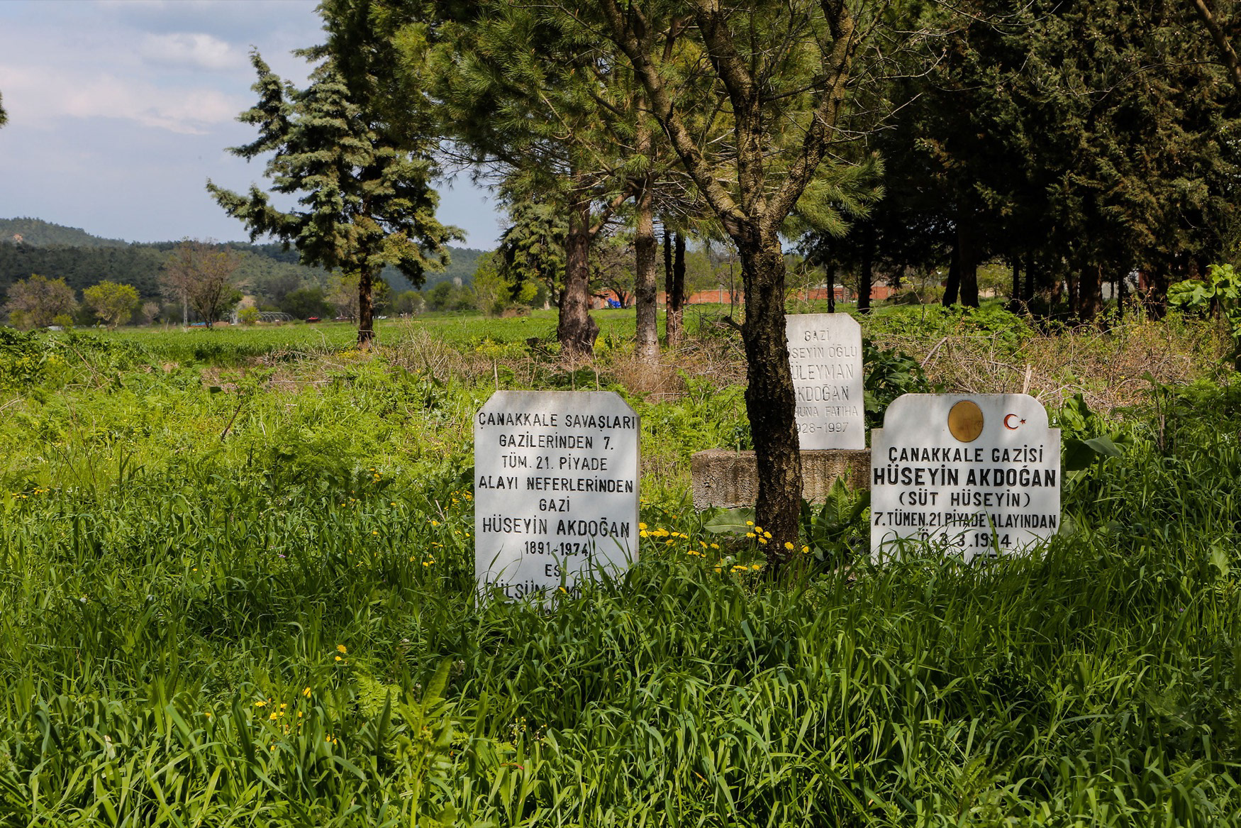 Gallipoli War Veteran Cemetery at Büyük Anafartalar Village