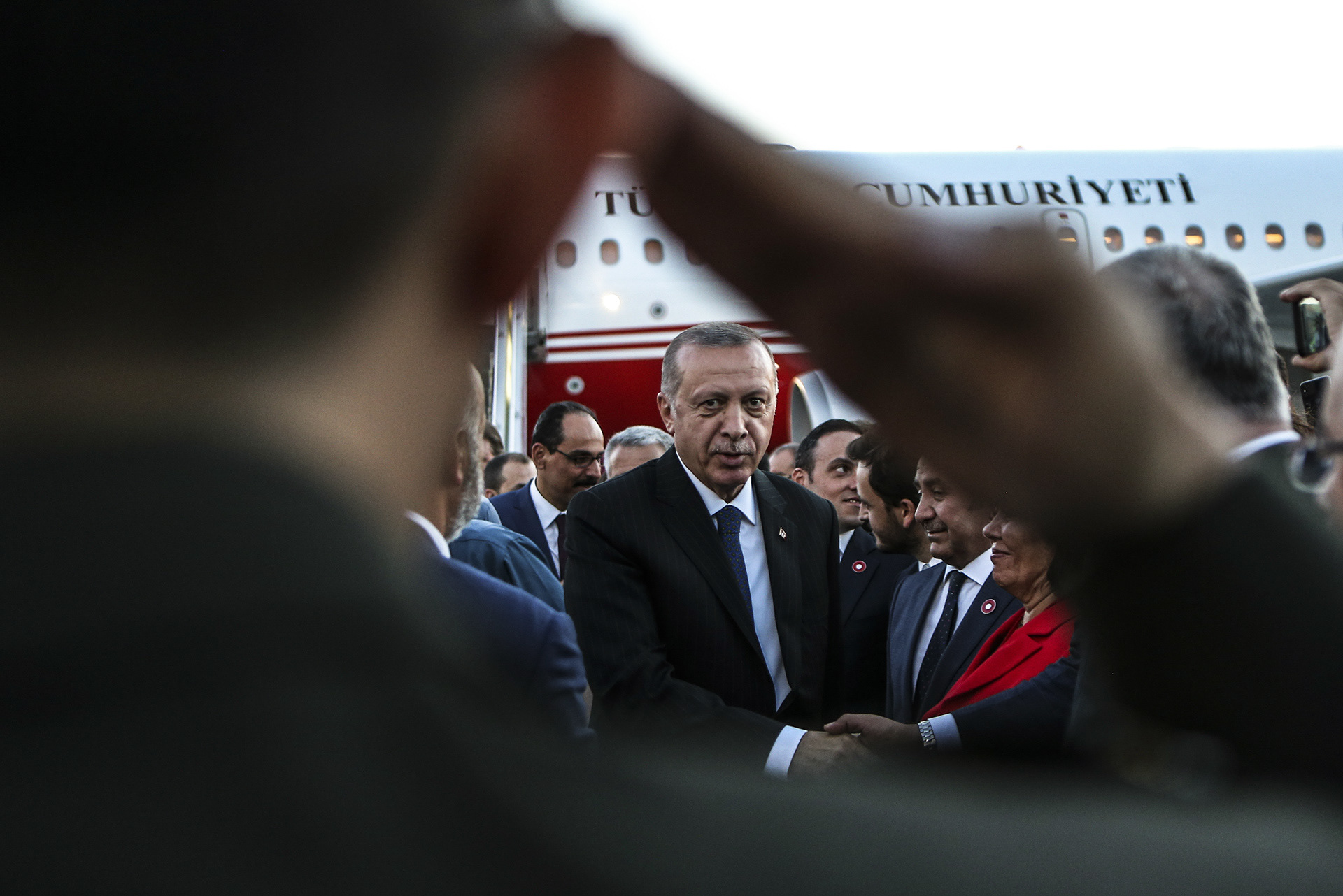 President Recep Tayyip Erdoğan's aircraft on June 21 made the first ever landing at Istanbul's new airport, 2018