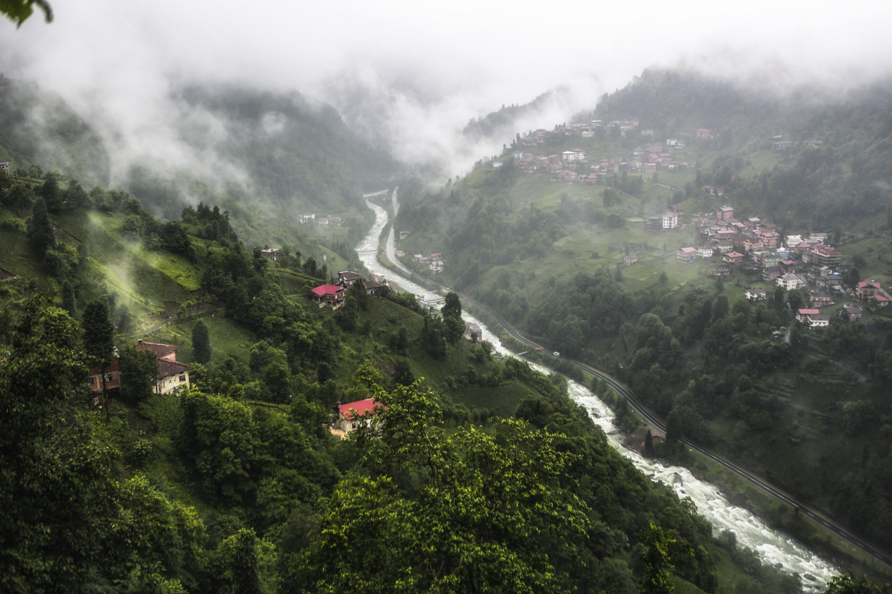 Fırtına River and Fırtına Valley, Ardeşen, Rize, Blacksea, 2016